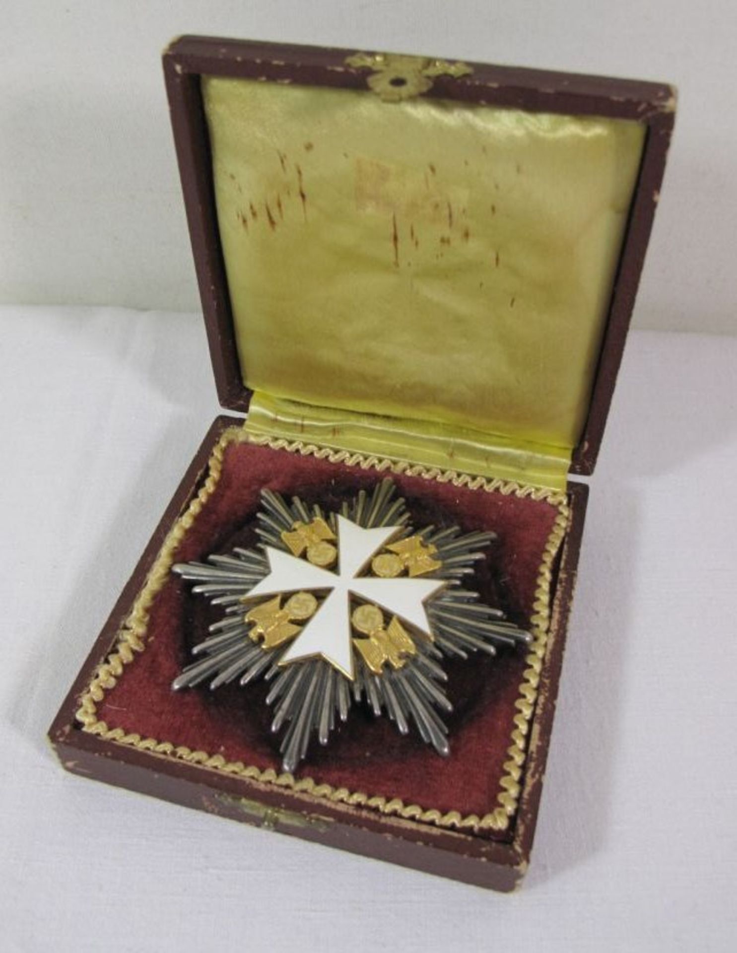 Deutscher Adlerorden, Grosskreuz, wohl Sammleranfertigung, D-8,6cm. - Bild 4 aus 5