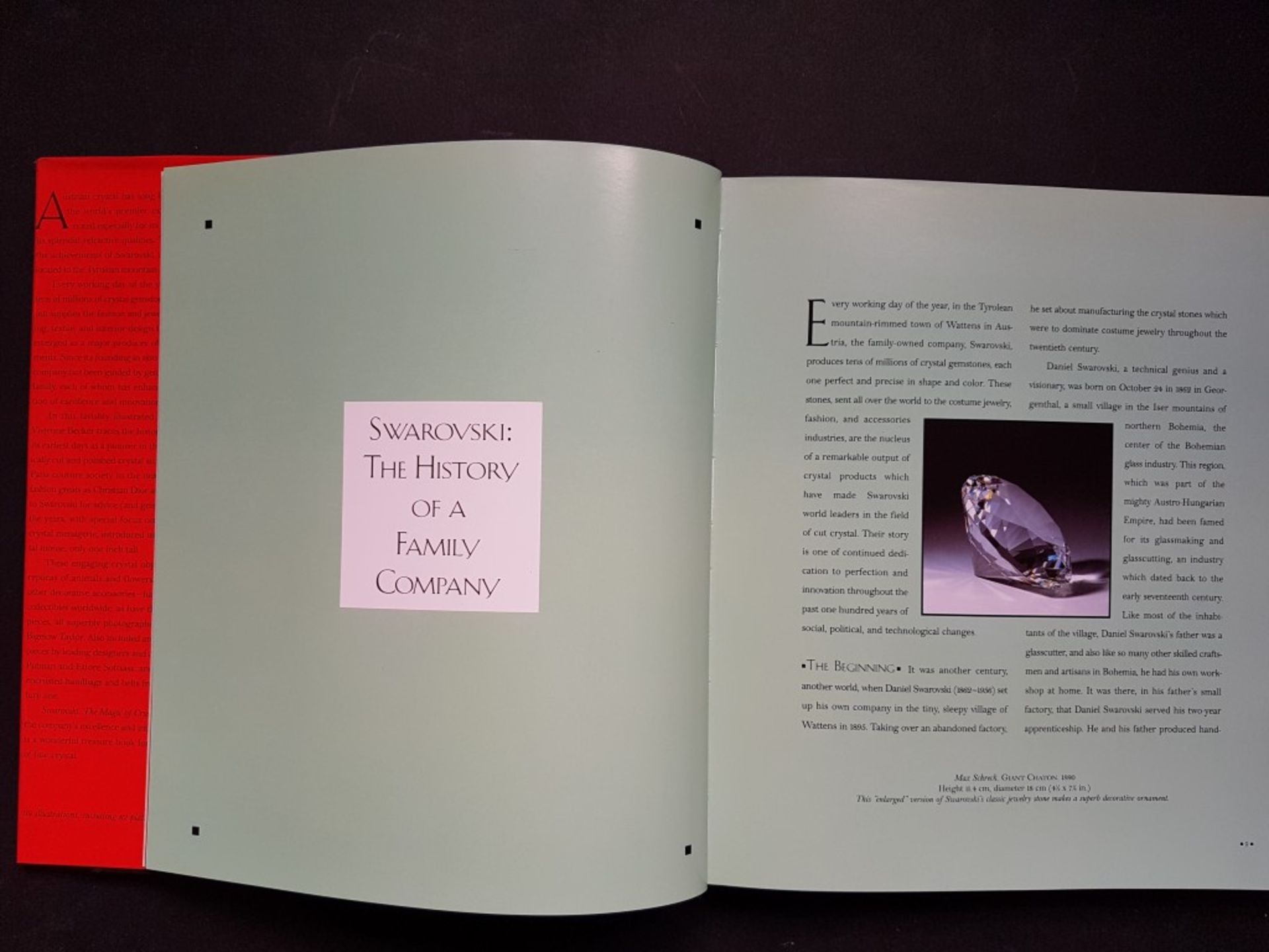 ``Swarovski (The Magic of Crystal)``, Englisch, Gebundene Ausgabe von 1995, Vivienne Becker - Bild 2 aus 6