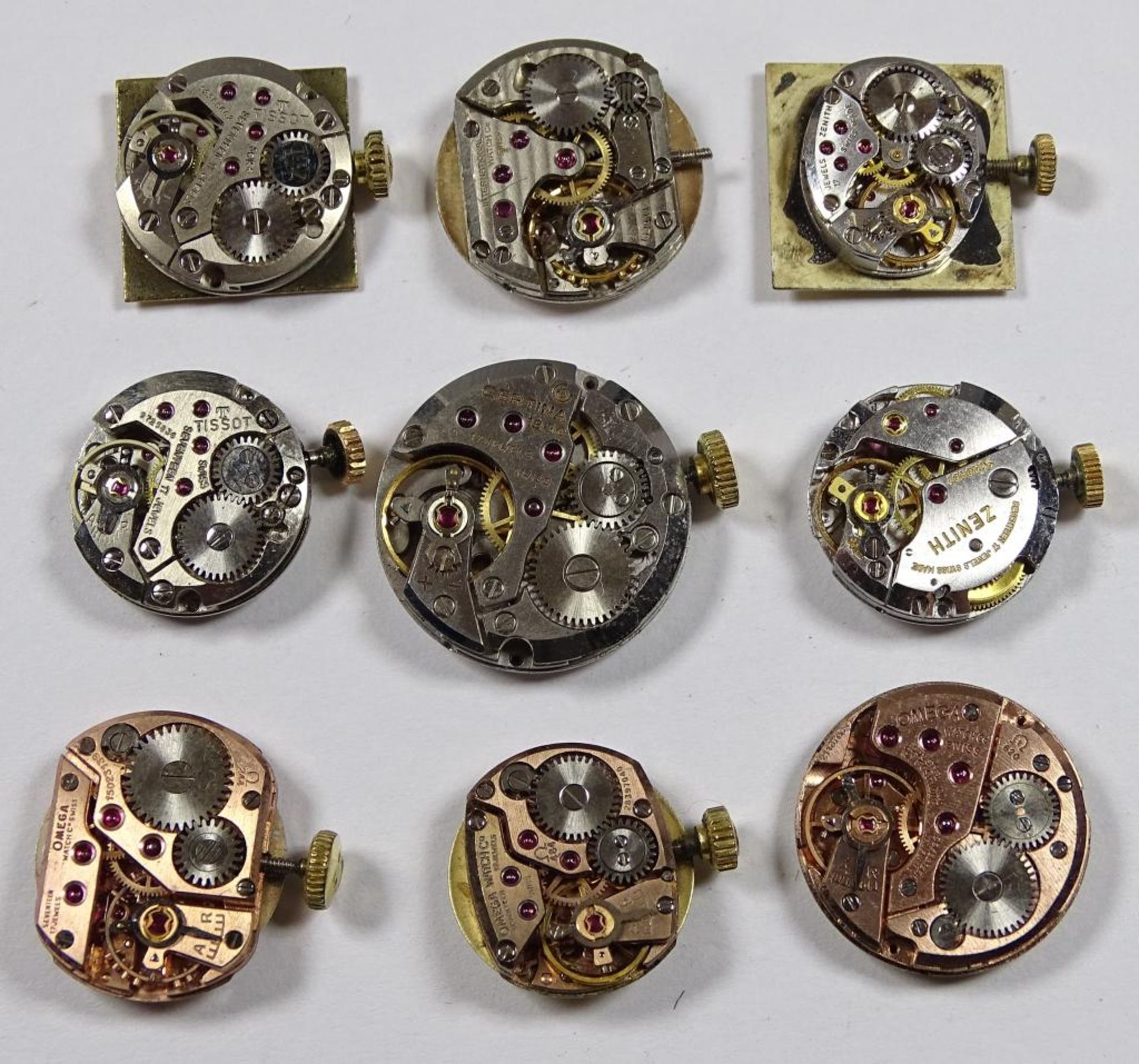 Uhrenwerke,bekannte Namen",Zenith,Certina,Omega,Tissot,International Watch Co",Funktionen nicht - Bild 4 aus 4