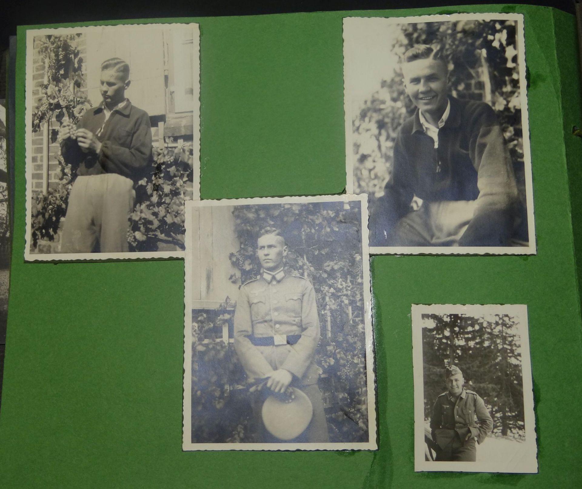 Fotoalbum mit 79 Fotos, ca. 1915-1940, hpts. Familie, aber auch Pfadfinder und Soldaten - Bild 7 aus 10