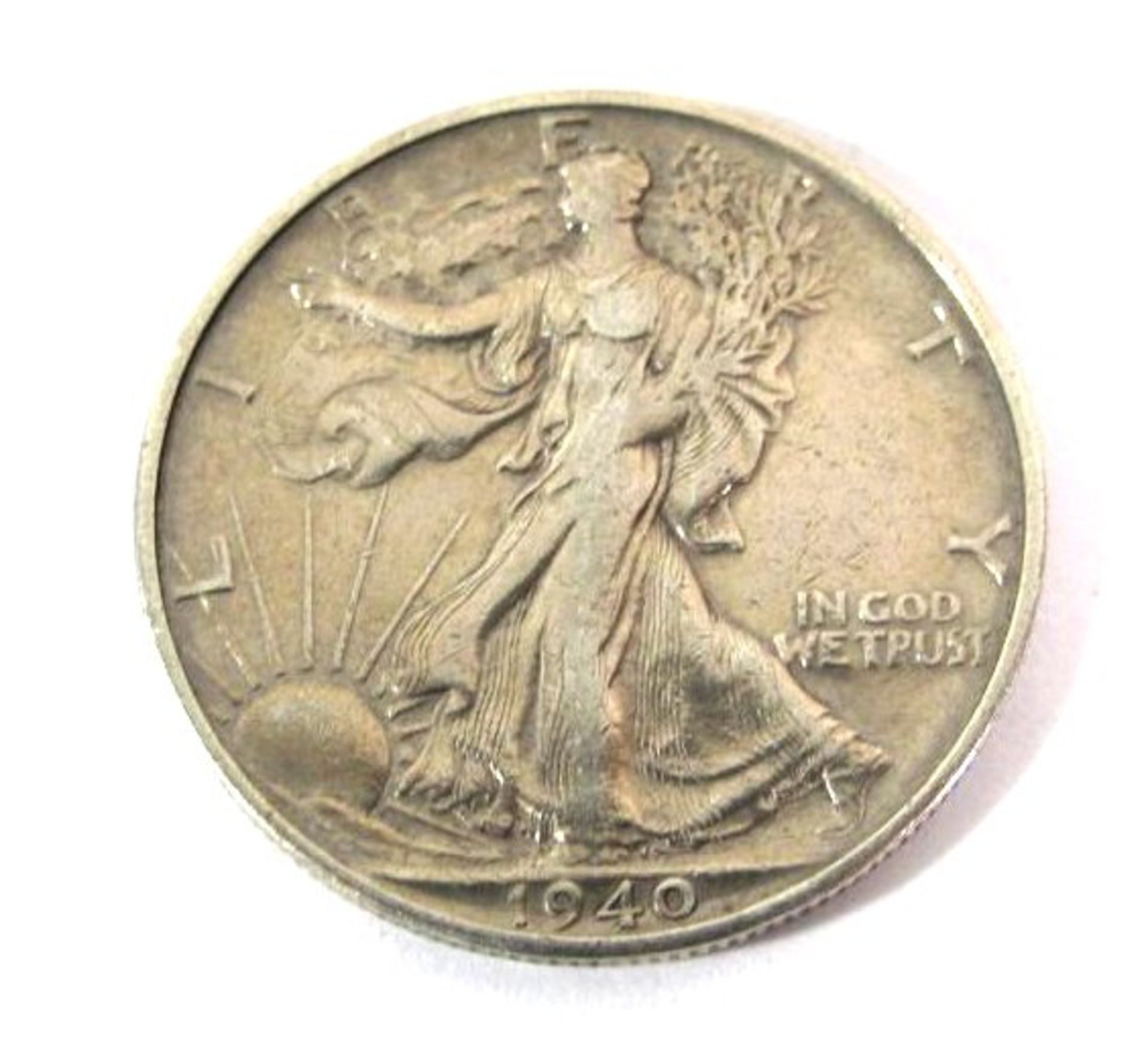 Half Dollar 1940, USA, 12,4g, D-3cm.