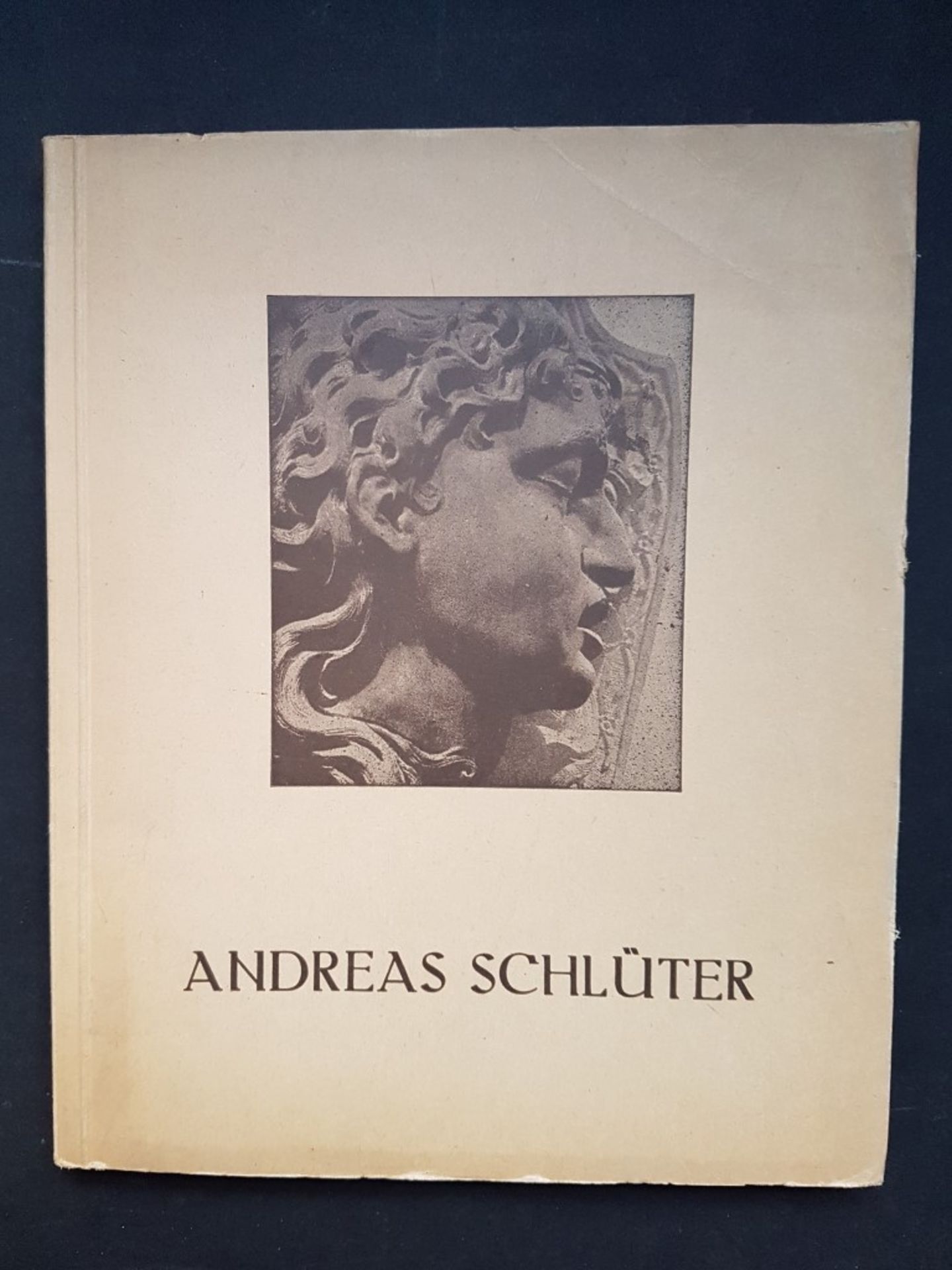 ``Andreas Schlüter``, von Heinz Ladendorf, Rembrandt Verlag 1937, Alters-u. Gebrauchsspure