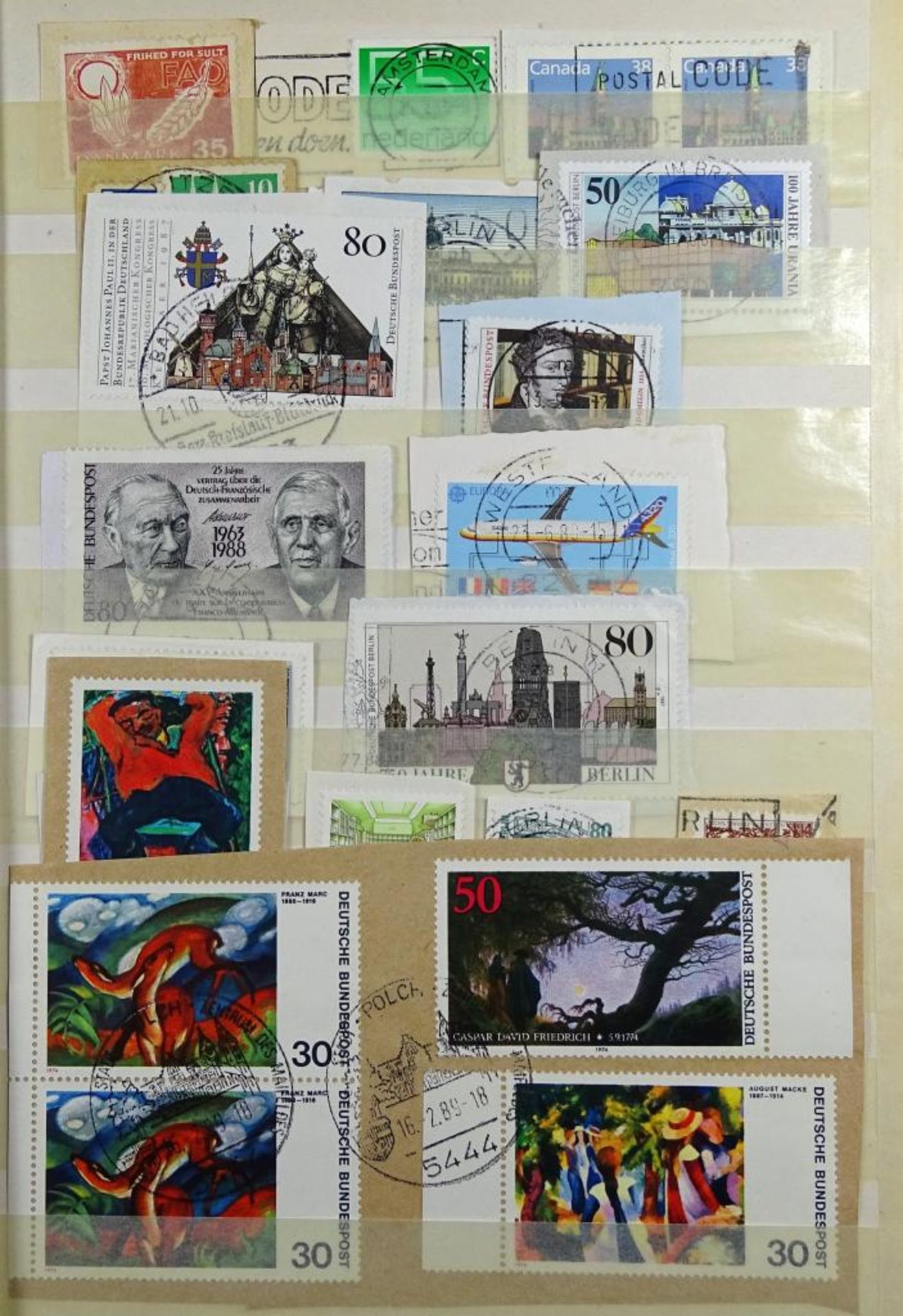 Zwei Alben mit Briefmarken - Bild 6 aus 10