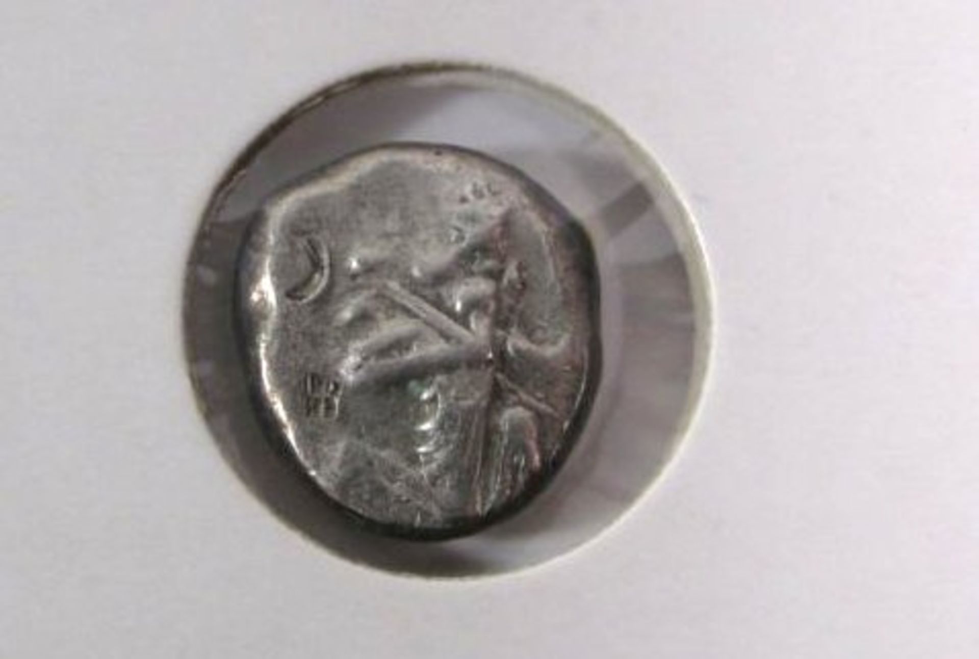 antike Münze, Achaimeniden-Reich, 485-465 v.Chr., Silber. - Bild 2 aus 2