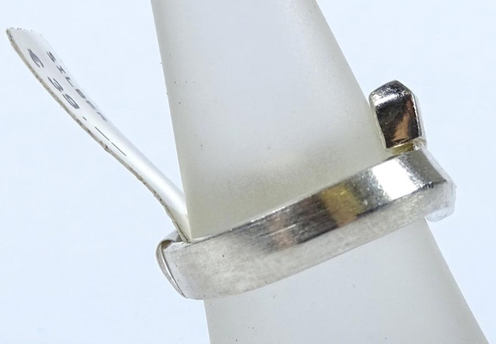 Massiver Silber Ring -925- 9,1gr., RG 55, Neu und ungetragen aus Juweliersauflösung, evtl. - Bild 3 aus 4