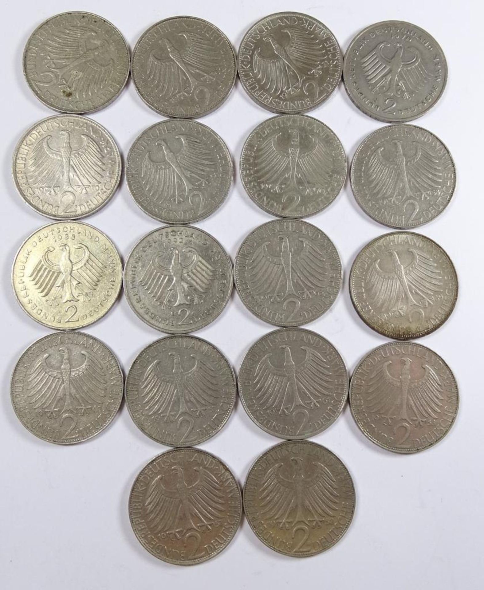 18x 2 DM = 36 Deutsche Mark