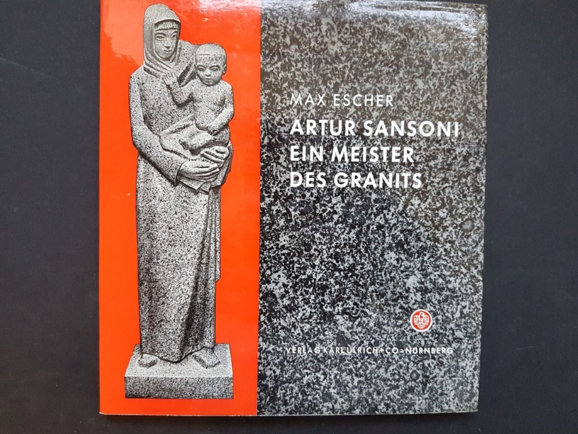 ``Artur Sansoni Ein Meister des Granits``, Max Escher, 1956