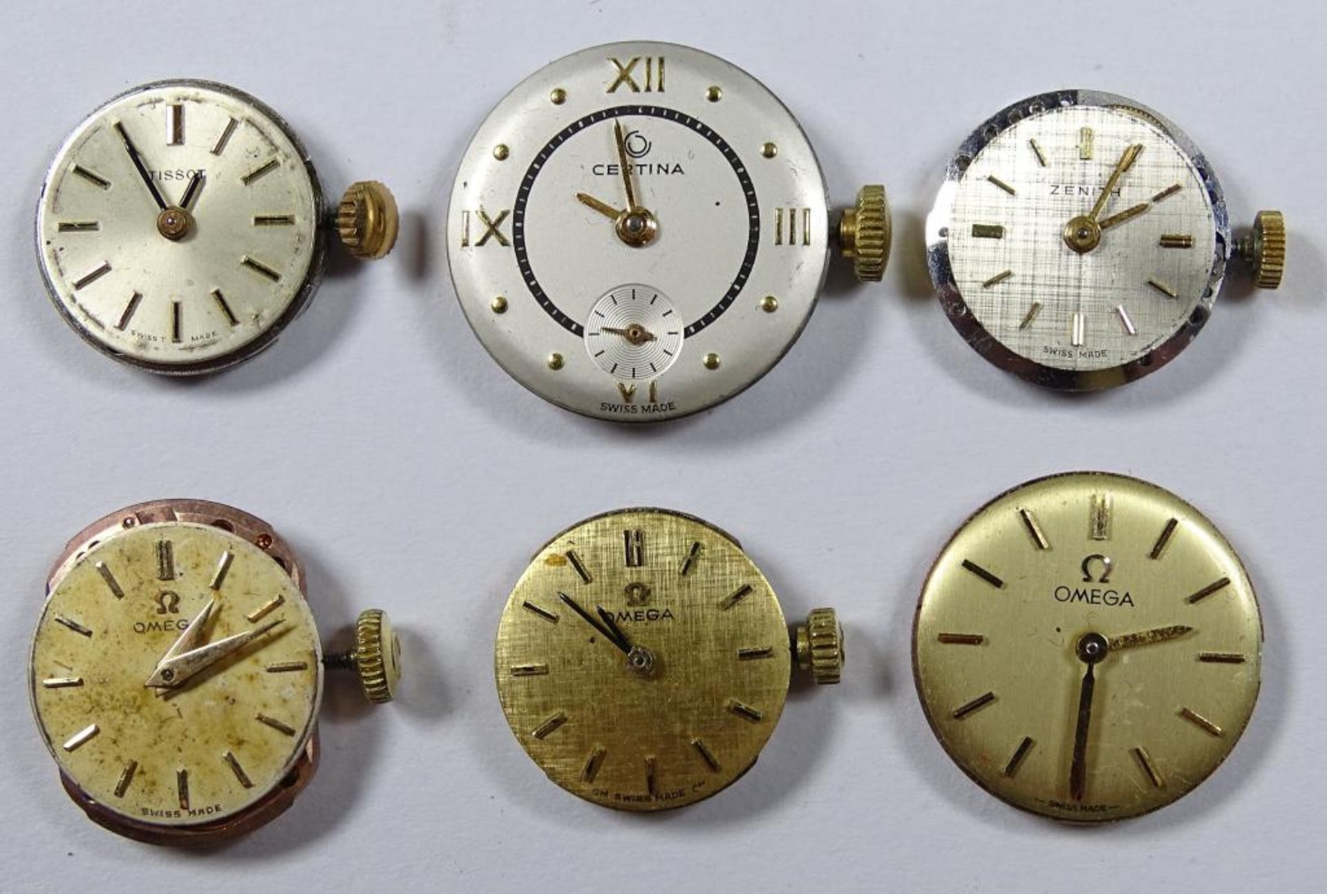 Uhrenwerke,bekannte Namen",Zenith,Certina,Omega,Tissot,International Watch Co",Funktionen nicht - Bild 3 aus 4