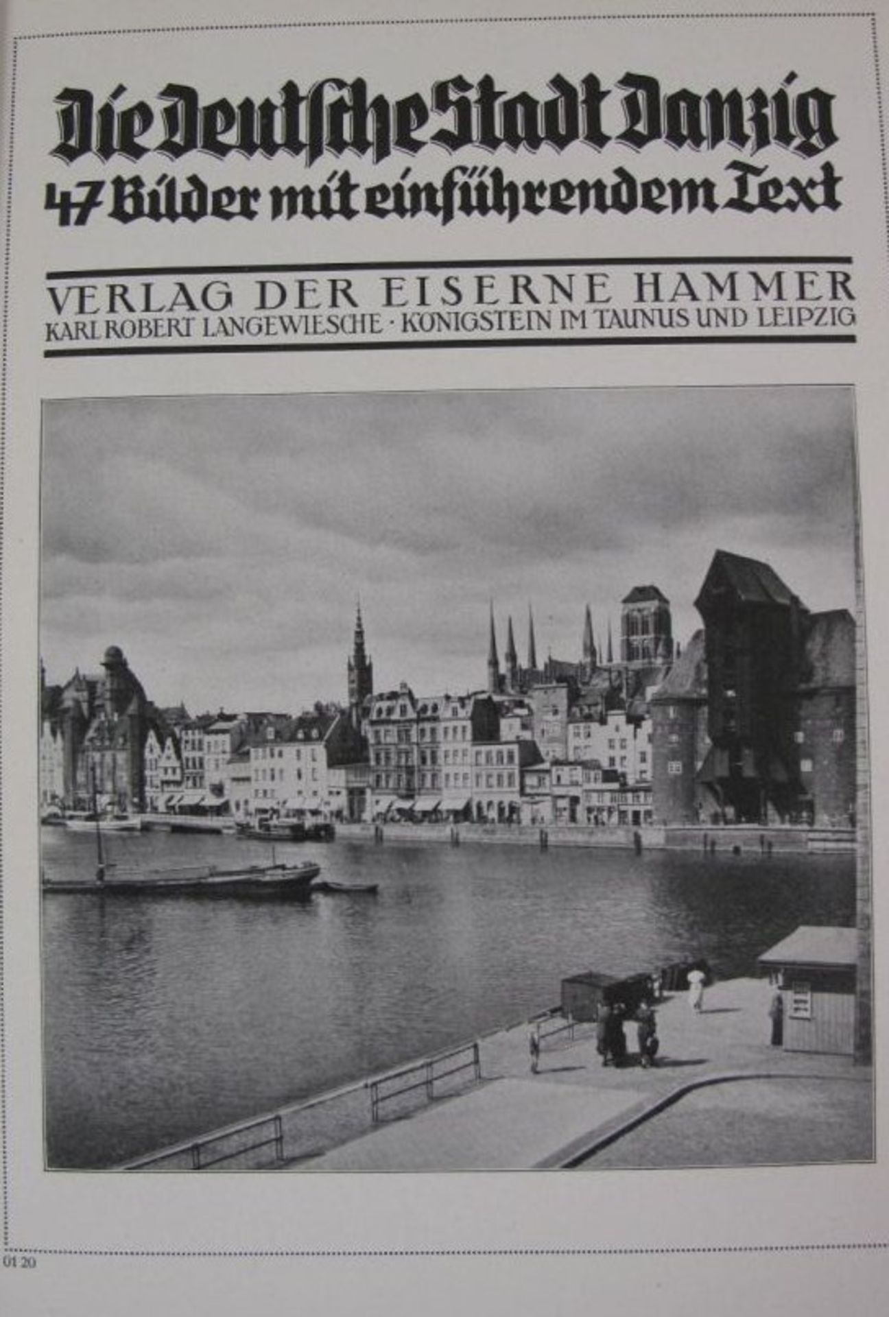 Die Deutsche Stadt Danzig, 30er Jahre, Paperback, guter Zustand. - Bild 2 aus 3