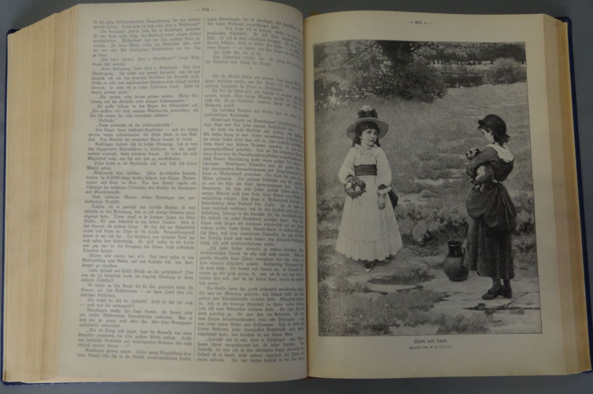 "Die Gartenlaube" Jahrgang 1907, gebunden, Vorsatzseite mit Widmung - Bild 8 aus 10