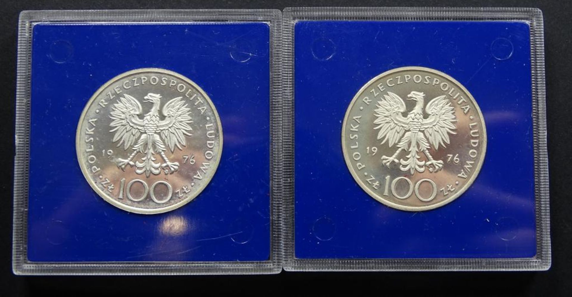 2x Münzen,Polen,OV