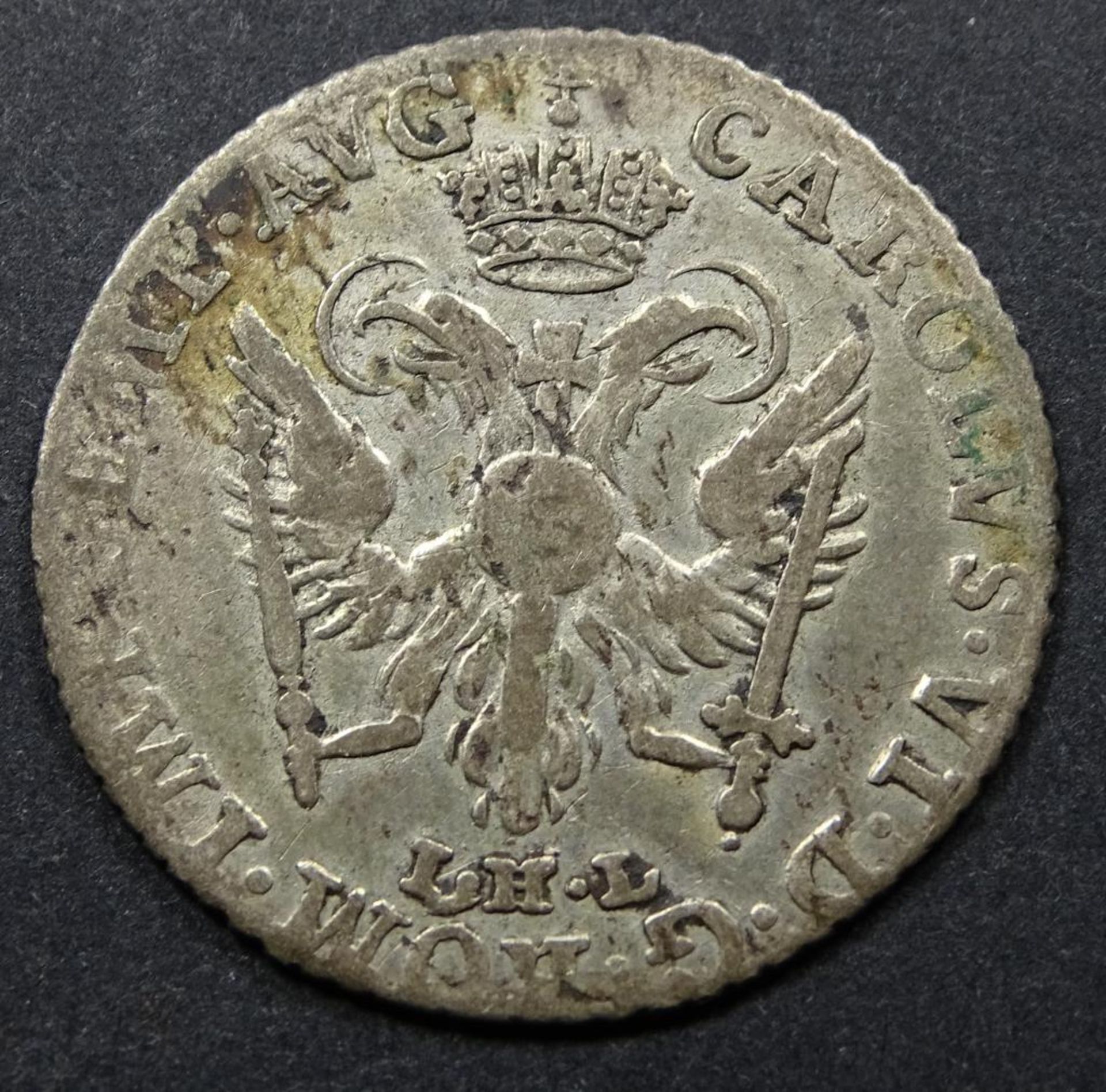 Antike Silber Münze 1738,d-24mm, 2,9gr - Bild 2 aus 2