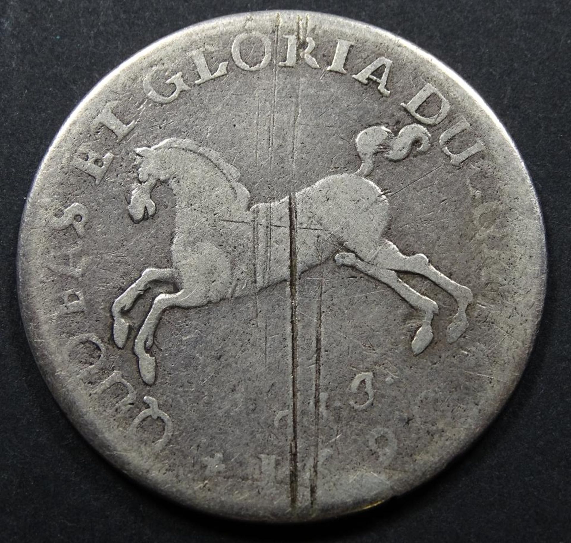 2/3 Münze,d-35mm, 1690, 14,9gr - Bild 2 aus 2