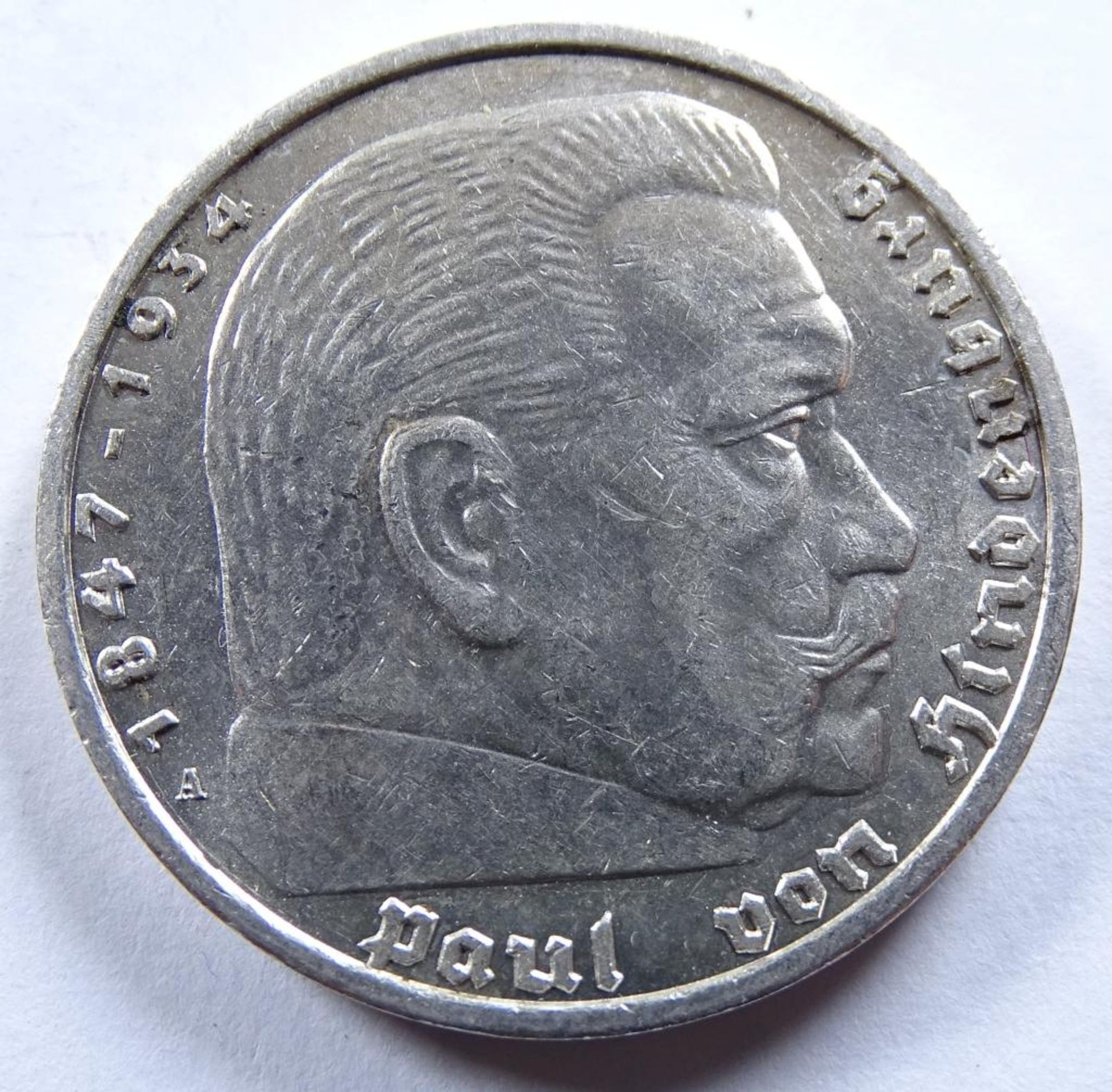 5 Reichsmark-Deutsches Reich,1938 - Bild 2 aus 2