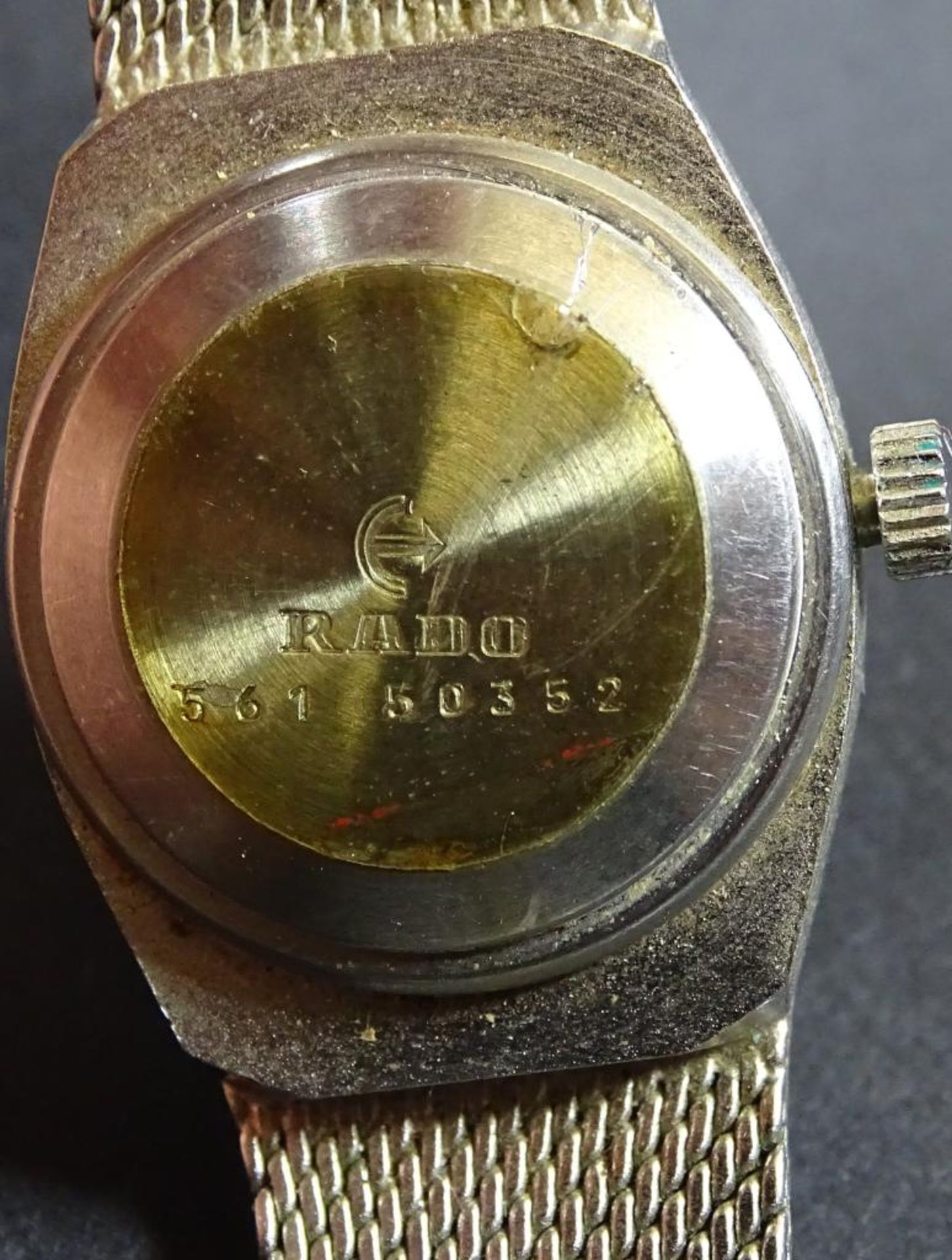 Damenarmbanduhr "RADO",automatic,Werk läuft,Edelstahl,leichte Tragepuren,L_18c - Bild 4 aus 7