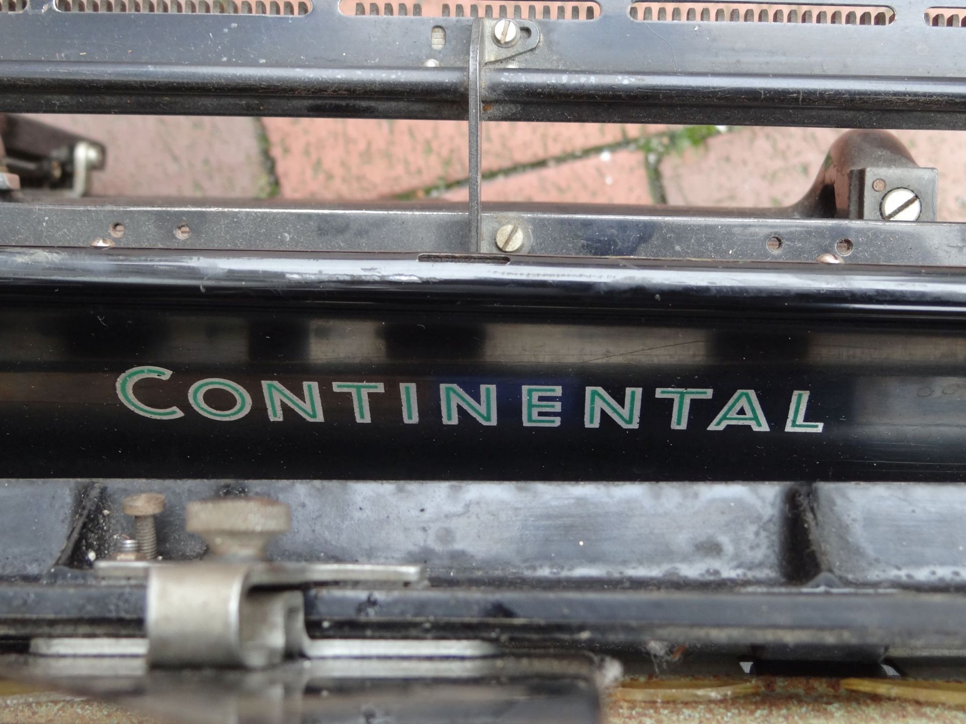grosse Schreibmaschine "Wanderer Werke" mit Buchungsmaschine Continental Rapid, Funktion nicht - Bild 7 aus 8
