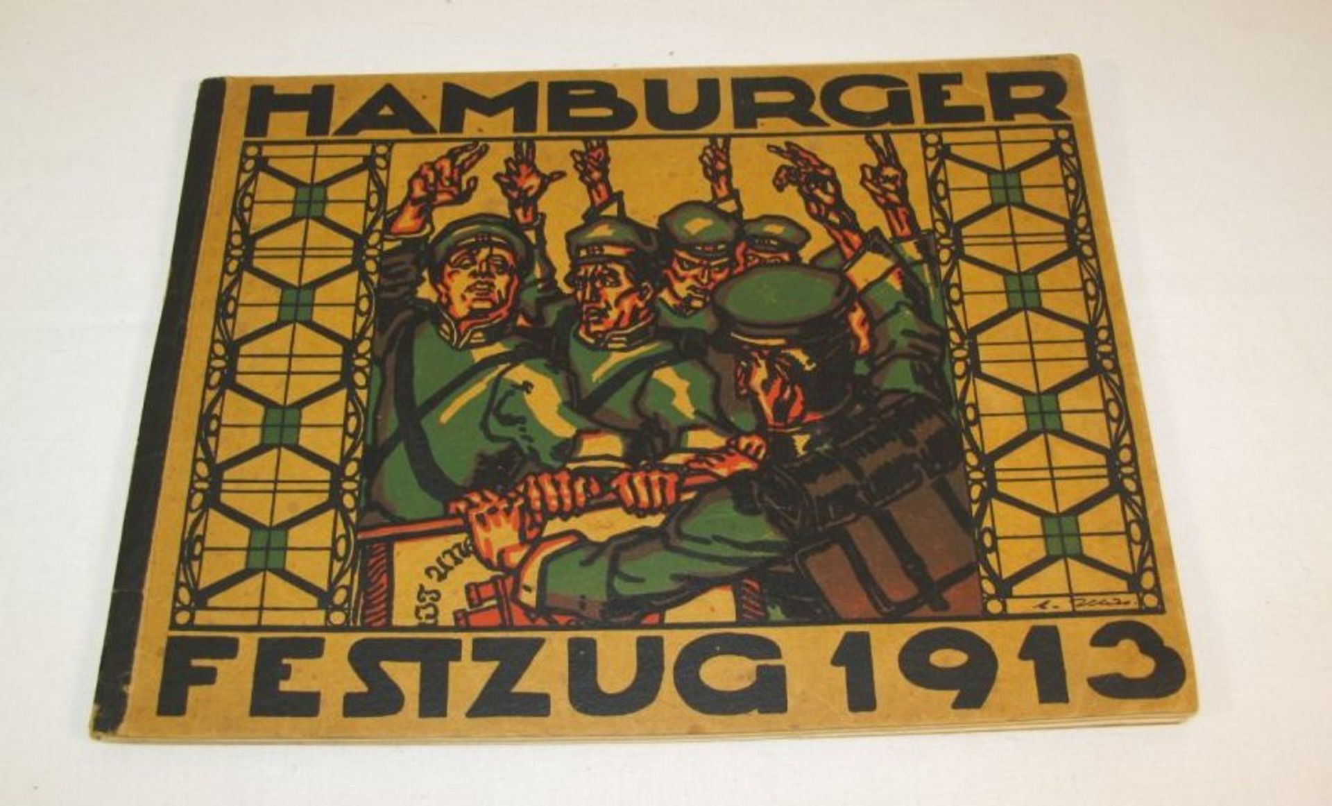 Hamburger Festzug 1913, guter Zustand, reich illustriert, Hamburg 1913, Paperback.