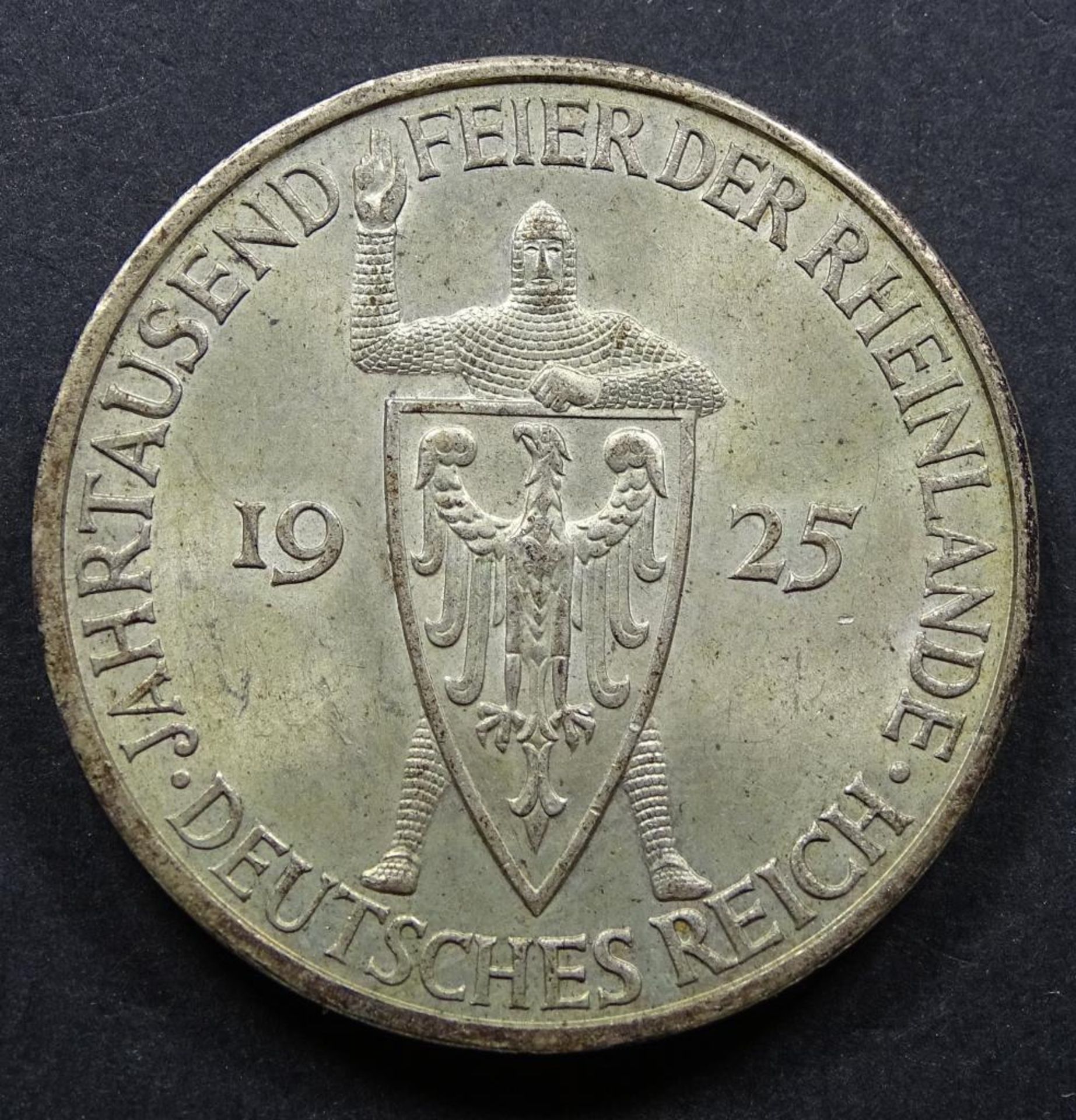 5 Reichsmark, 1925J,d-35mm, 24,99gr.