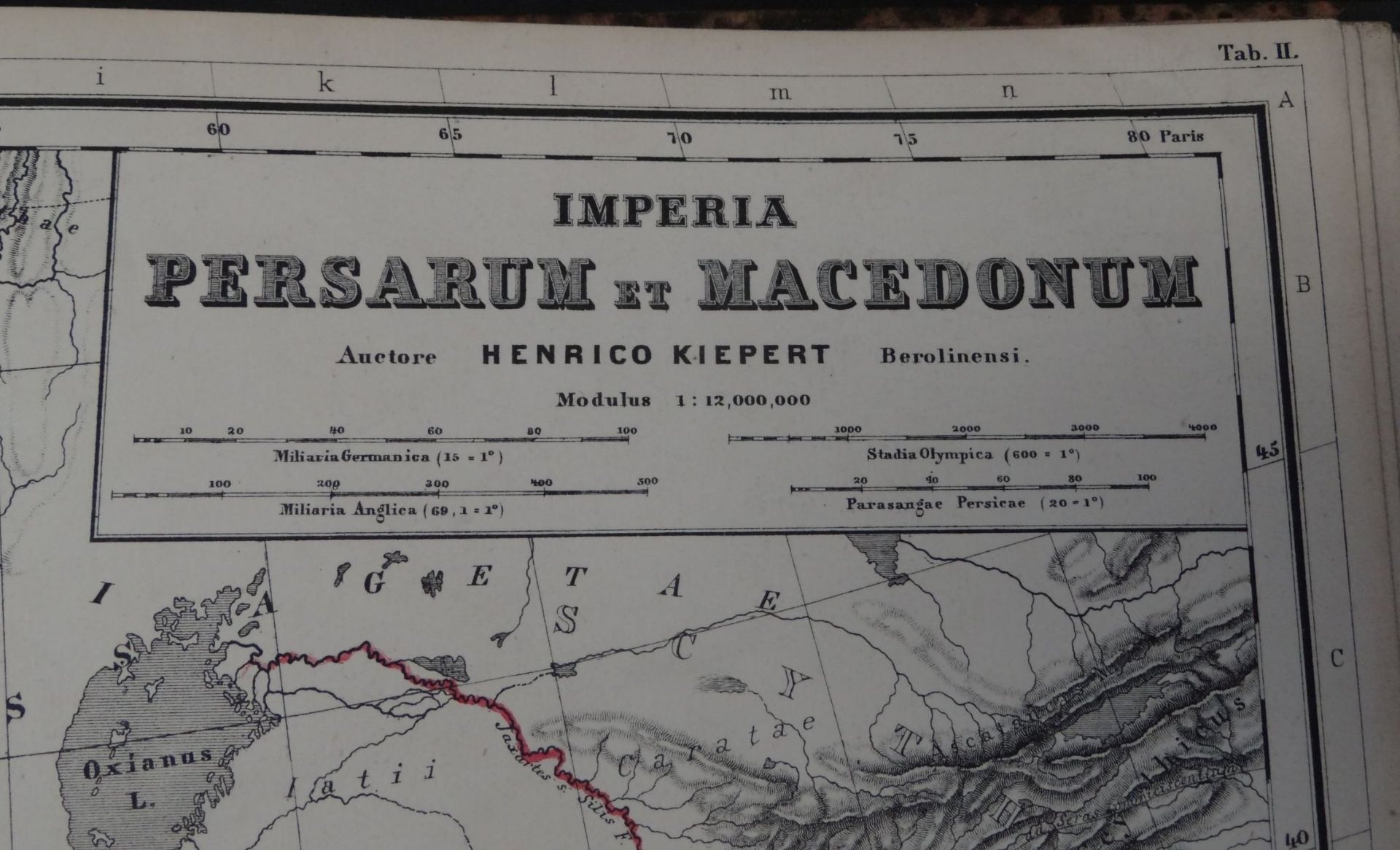 "Atlas Antiquus" 12 Karten zur Alten Geschichte", um 1880 - Bild 5 aus 7