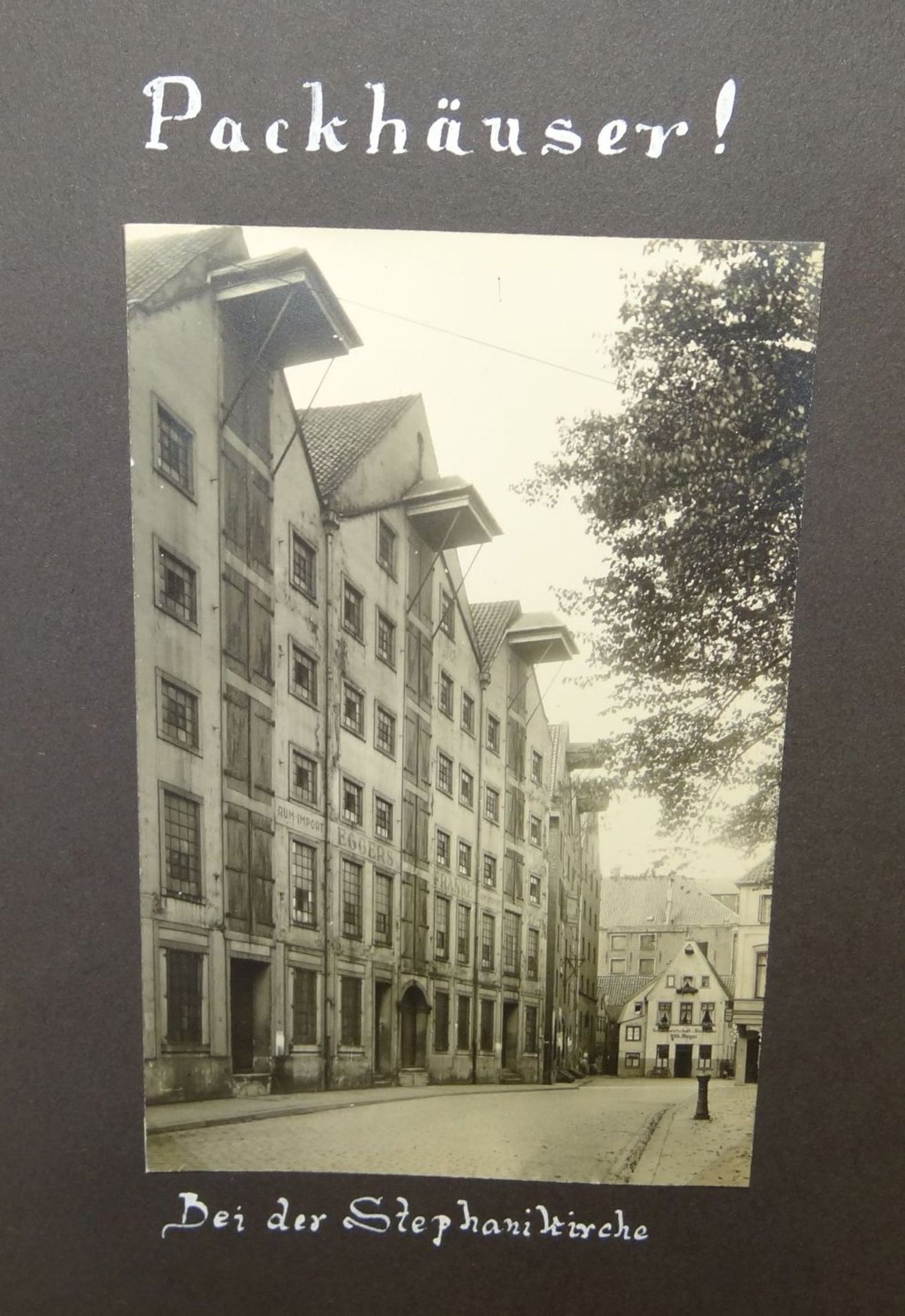 Fotoalbum mit 49 Fotos "Bremen" beschriftet, um 1900 - Bild 4 aus 9