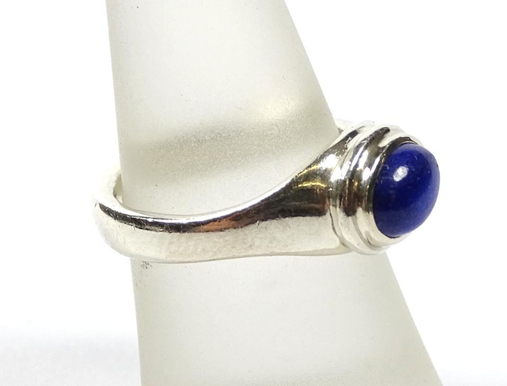 Ring,Silber -925-, Lapislazuli, 6,8gr., RG 53 - Bild 2 aus 3