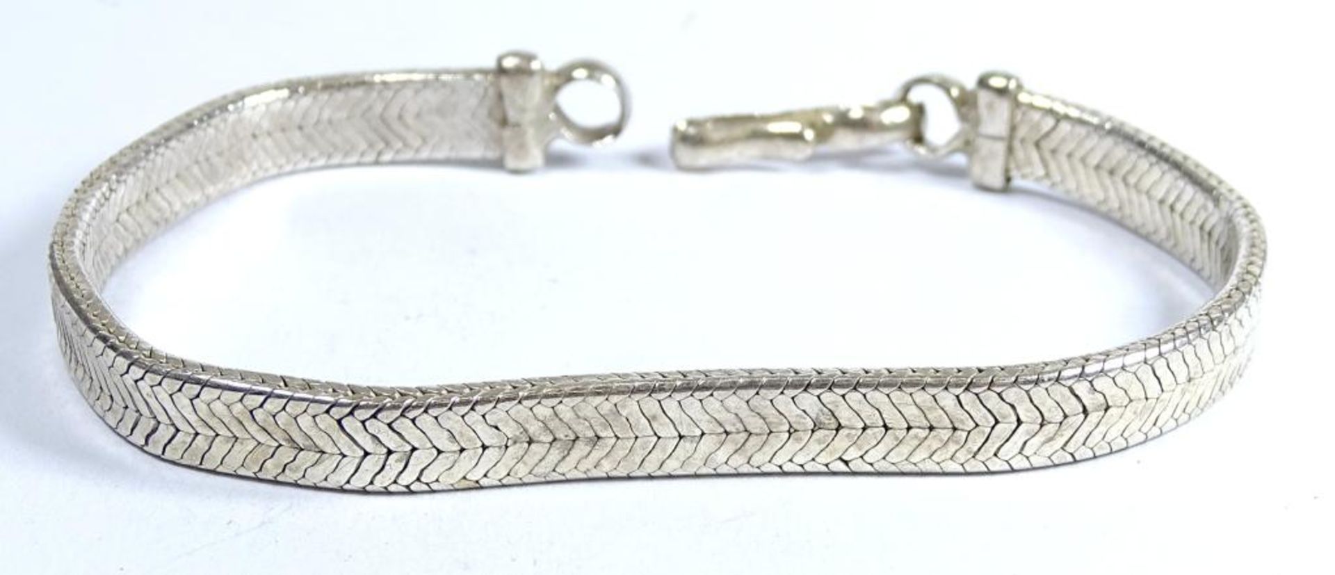 Massives Armband,Silber,L-20cm, b-6,7mm, 23,4gr.