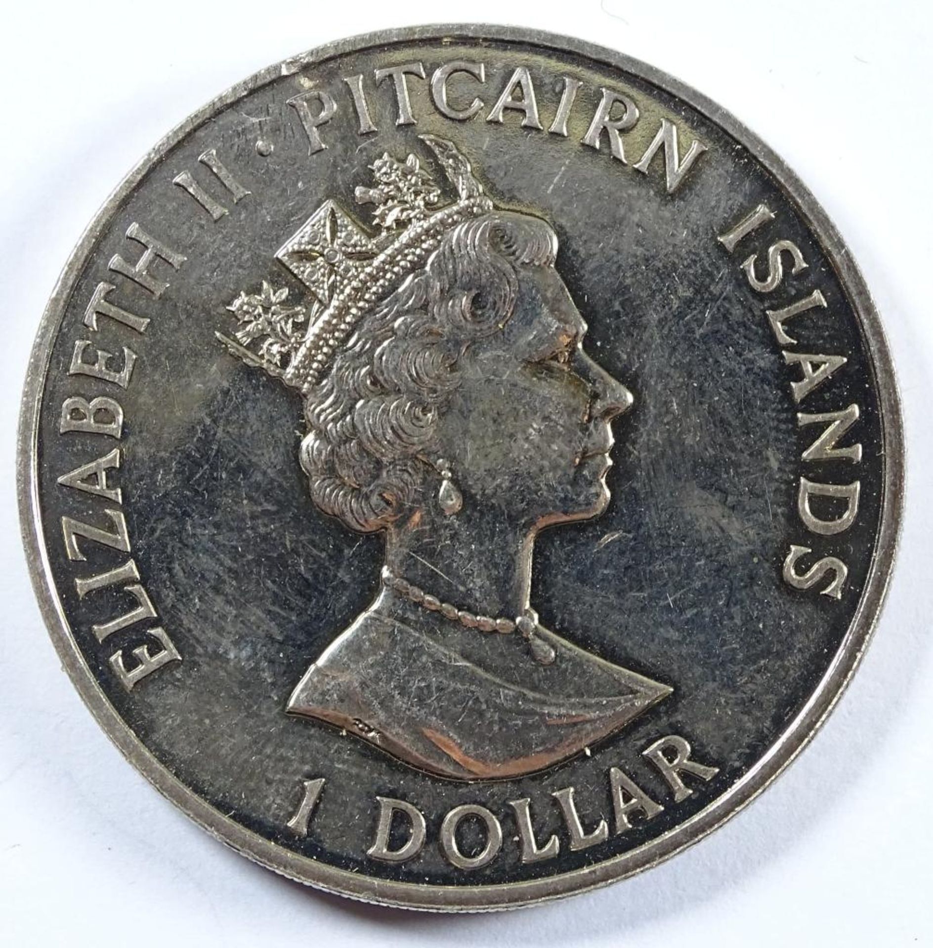 1 Dollar Island,Elizabeth II ,Pitcairn,d-38mm - Bild 2 aus 2