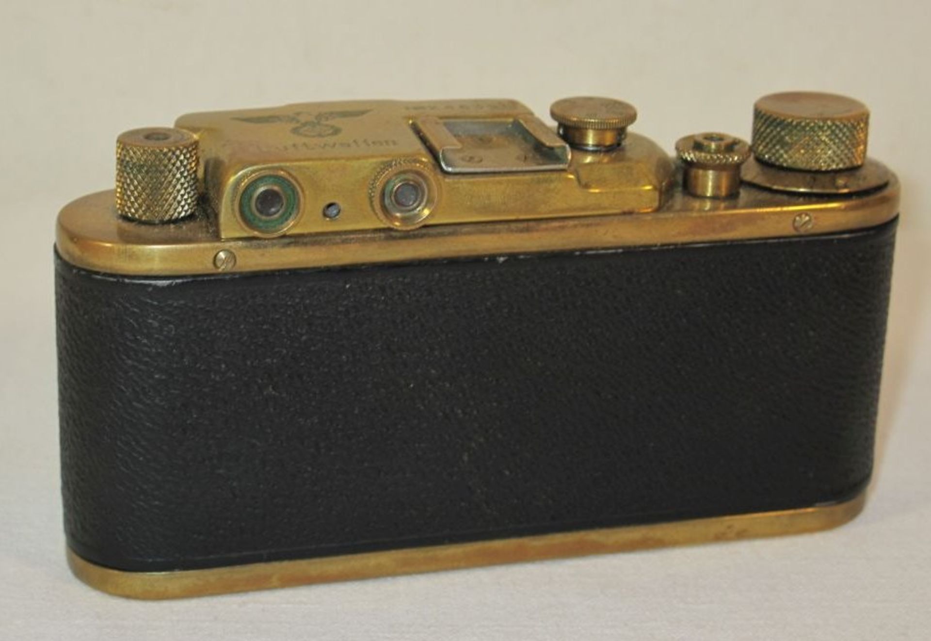 Leica-Nachbau "Luftwaffe", Sammleranfertigung, No. 245398, Funktion nicht geprüft. - Bild 2 aus 3