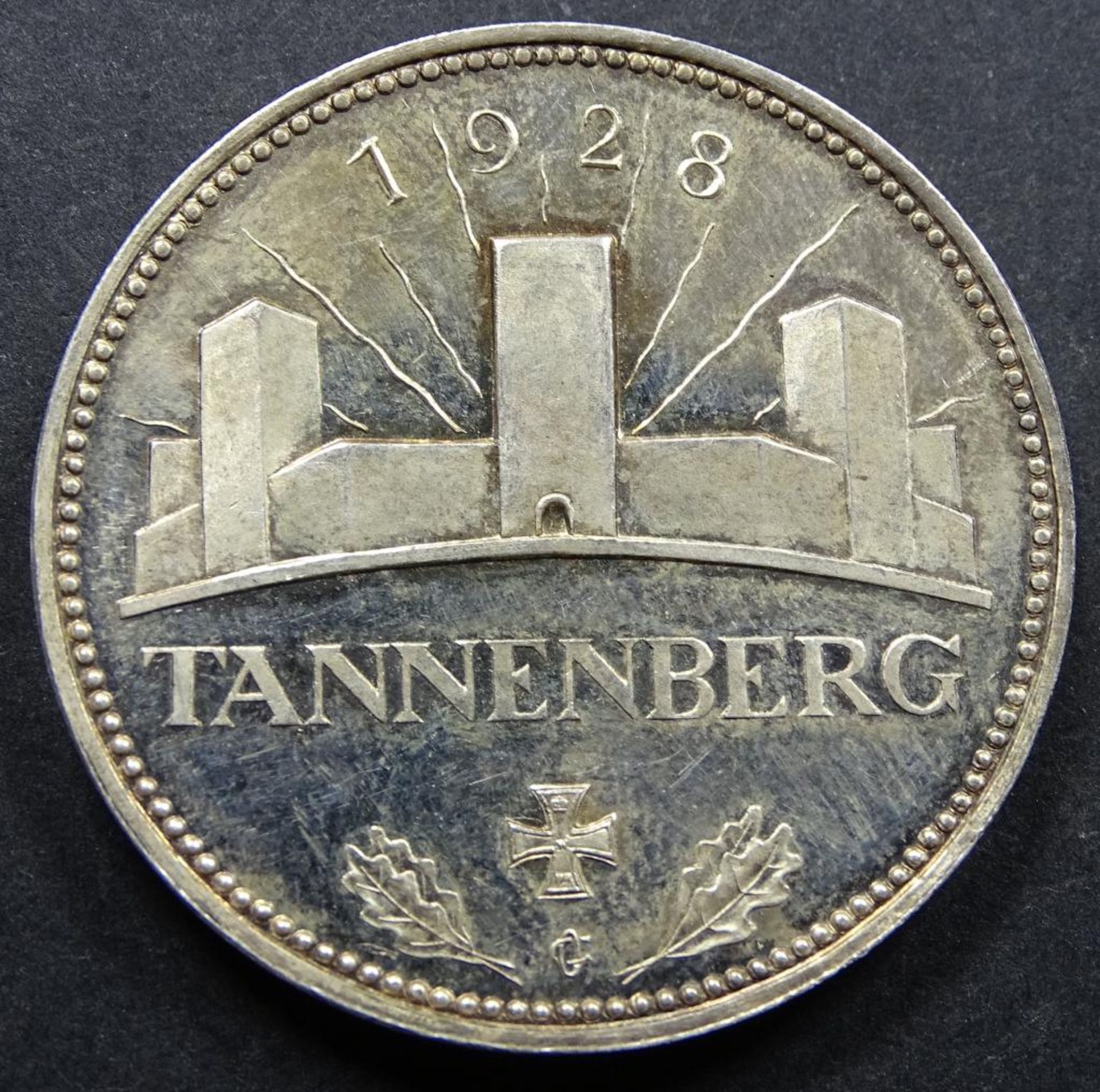 Staatsmünze,Silber, Tannenberg, 1925,d-36mm, 24,8gr