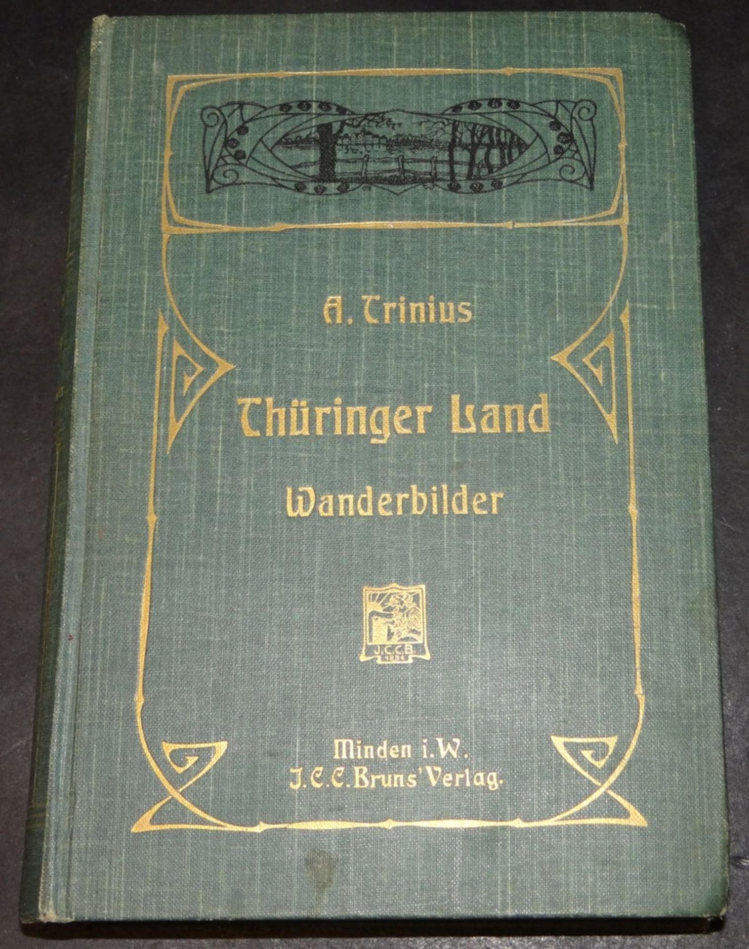 A.Trinius "Thüringer Land-Wanderbilder" um 1910, gut erhalte