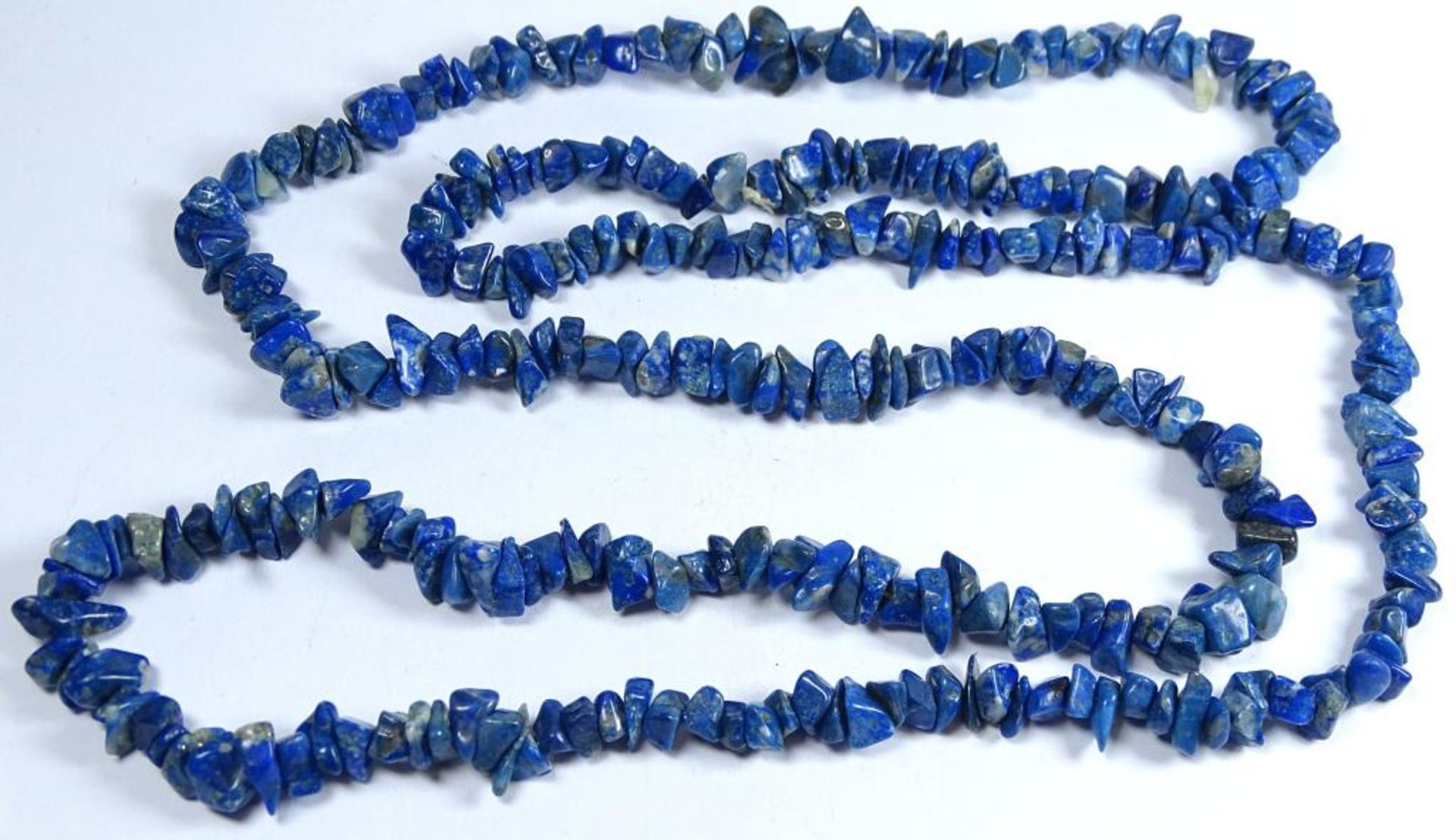 Lapislazuli Halskette,endlos,ca.L- 86cm, 52,4gr.