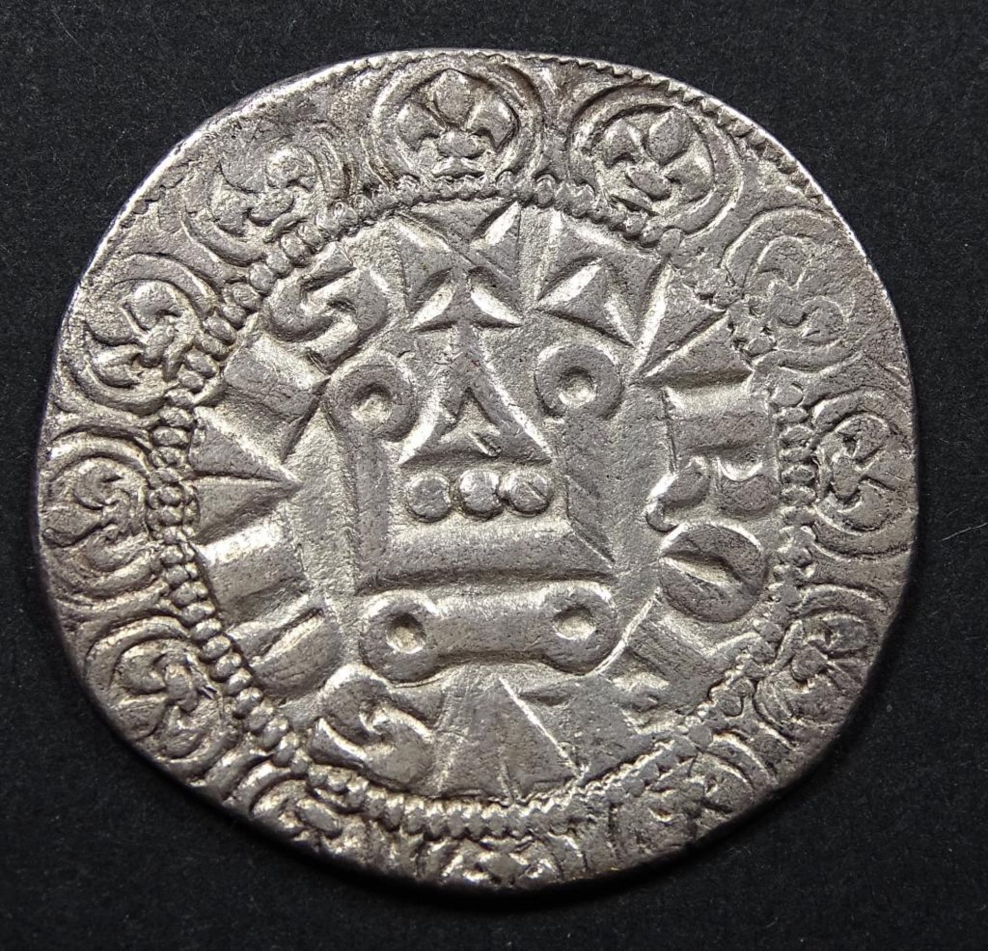 Münze,Mittelalter,Silber,d-23mm, 3,0gr