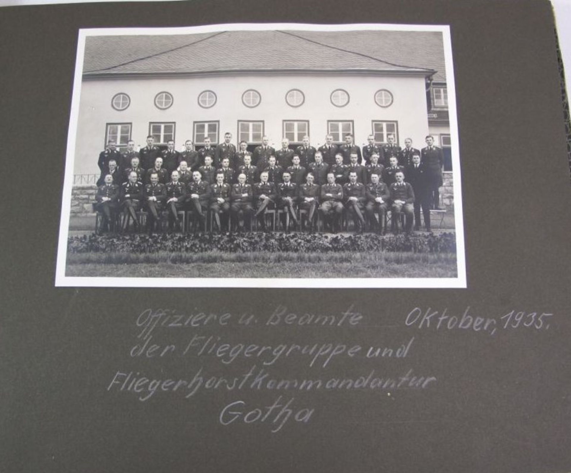 Album mit div. Aufnahmen aus der Zeit des 3. Reiches, Fliegergruppe Gotha. - Bild 4 aus 6