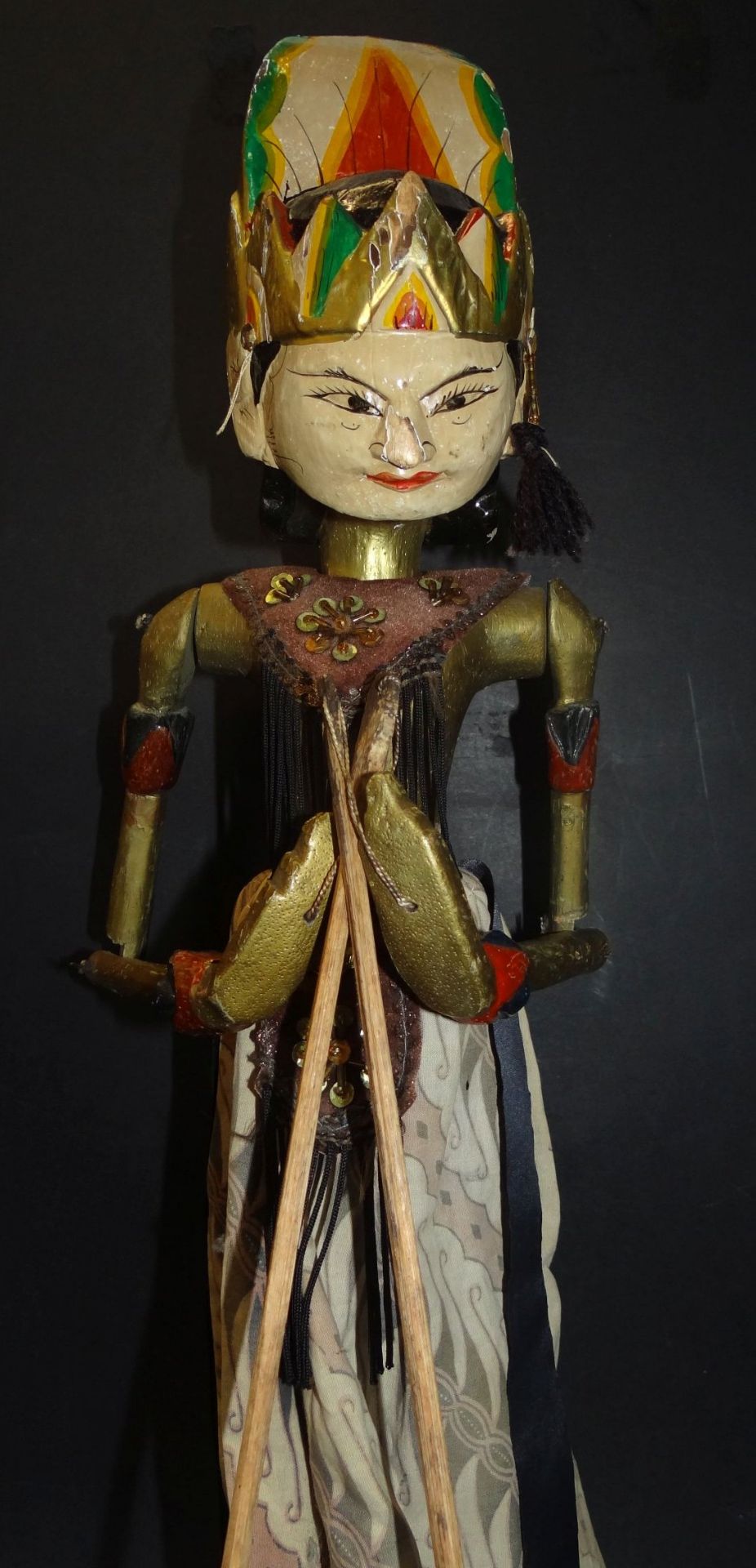 Bali Marionette, H-55 cm - Bild 2 aus 6