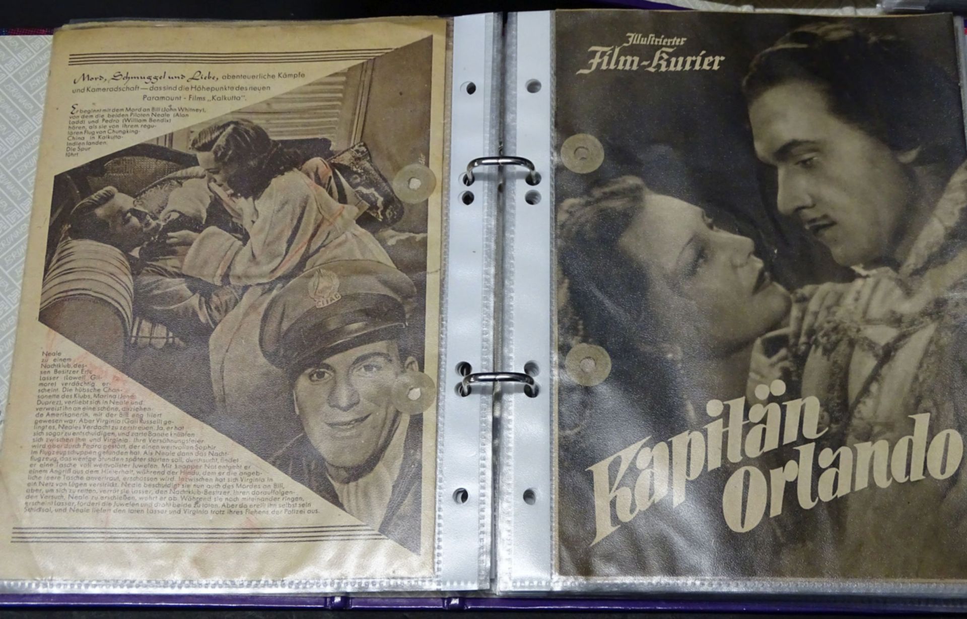 104 Hefte "Illustrierter Film Kurier" in 3 Ordnern, alle um 1930-40 - Bild 2 aus 6