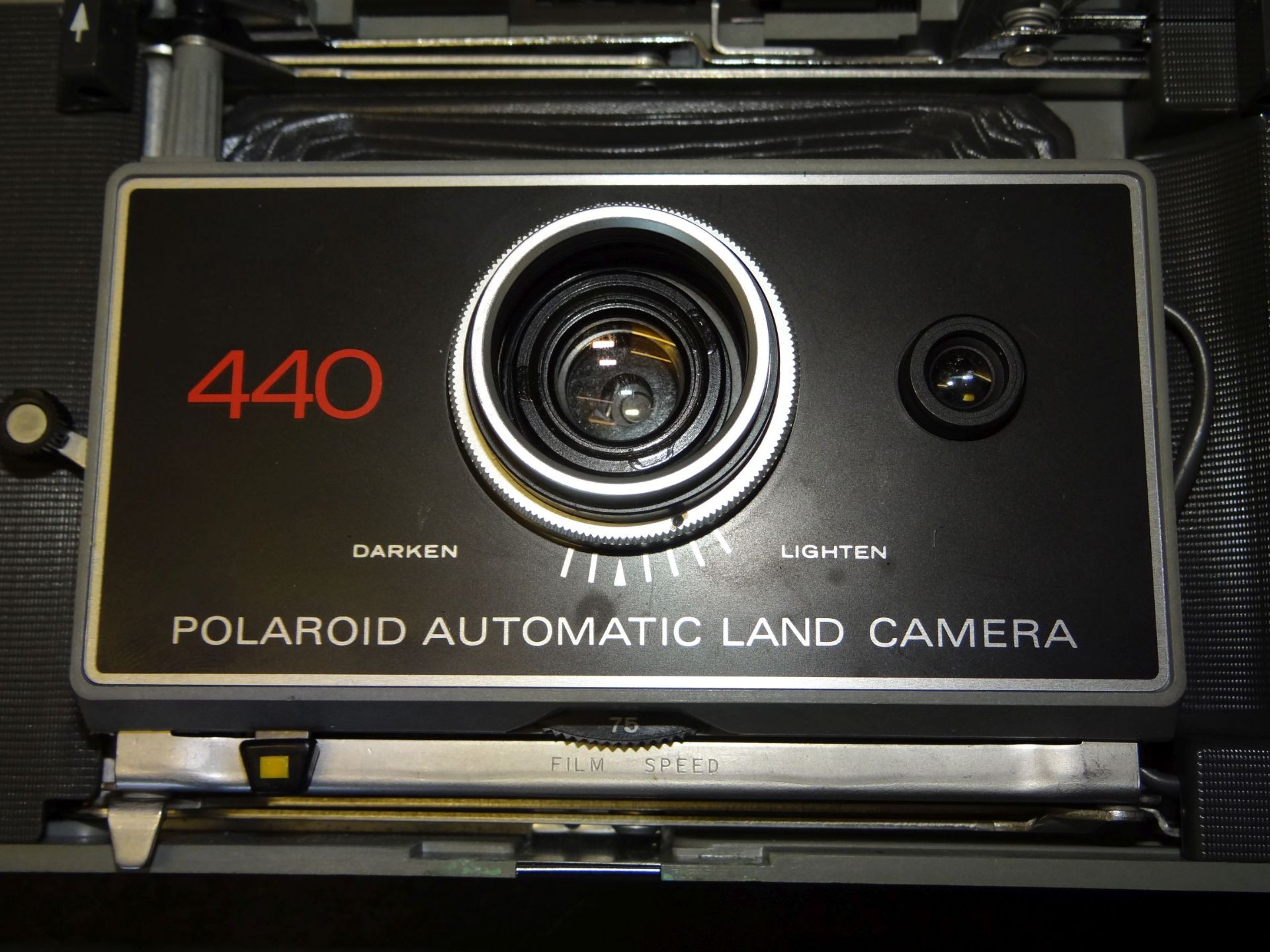 Polaroid 440 Automatic Land Camera Kamera Sofortbildkamera mit Beschreibung in orig. Tasche, gut - Bild 5 aus 7