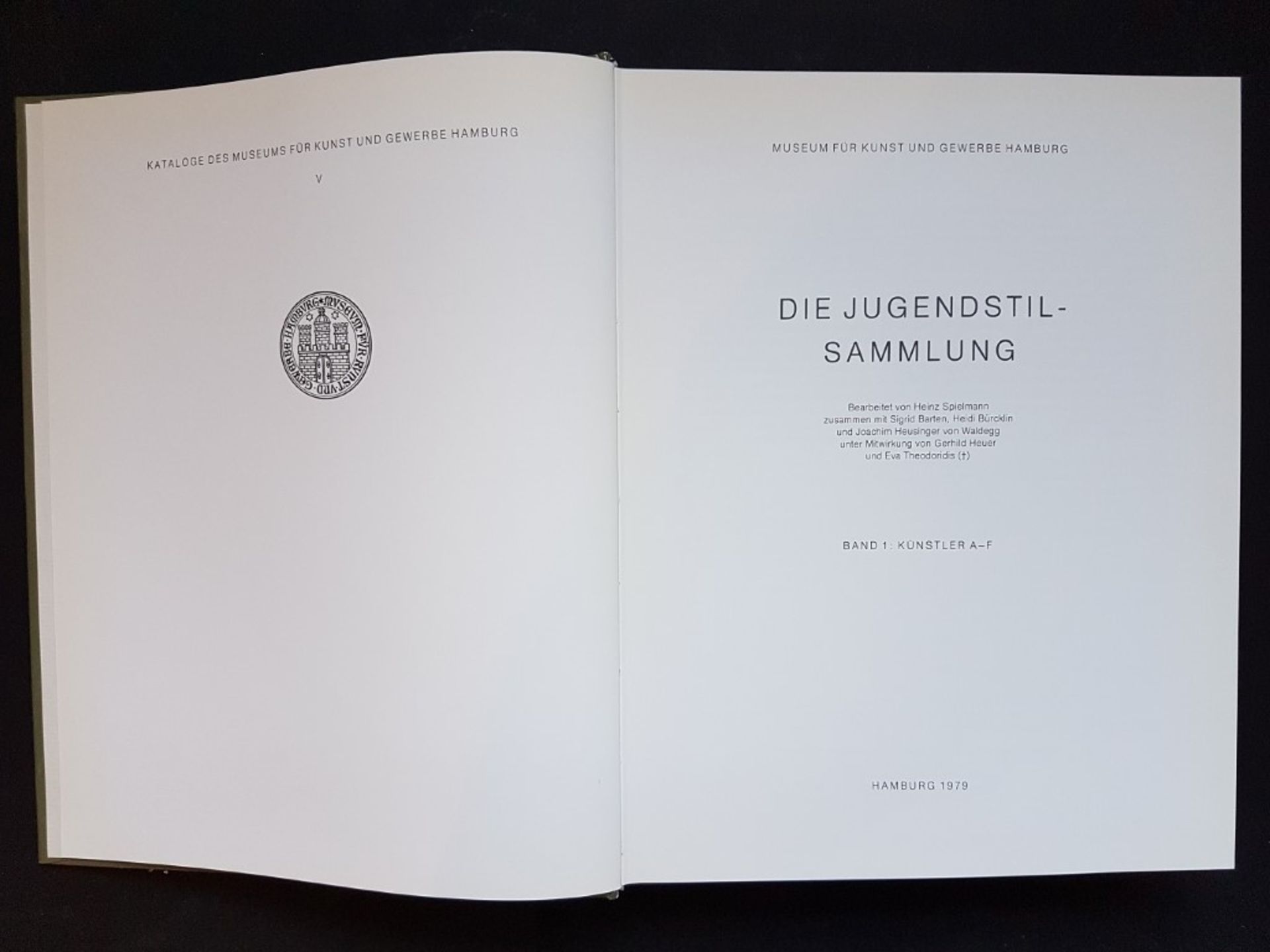 ``Die Jugenstilsammlung 1``, Künstler A-F, Hamburg 1979, 493 Seite - Bild 2 aus 7