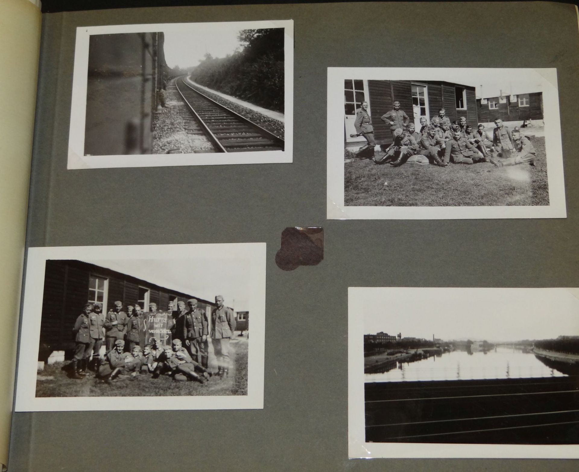 Fotoalbum "Meine Kriegserlebnisse" mit 191 Fotos, hpts. Kasernenleben, aber auch Frankreichfeldzug - Bild 4 aus 10