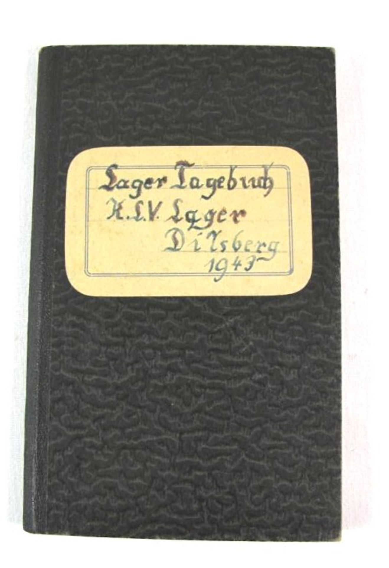 Lagertagebuch eines Mädchens, K.S.V.Lager Dilsberg 1943.