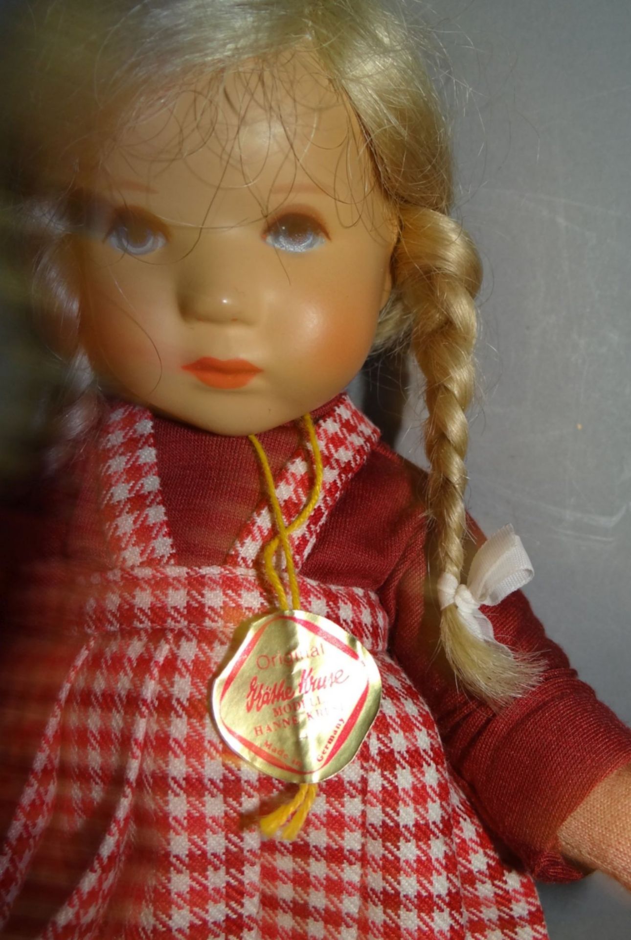 Käthe Kruse Puppe, Modell Hanne Kruse "Franziska", orig. Kleidung, in OV - Bild 2 aus 6