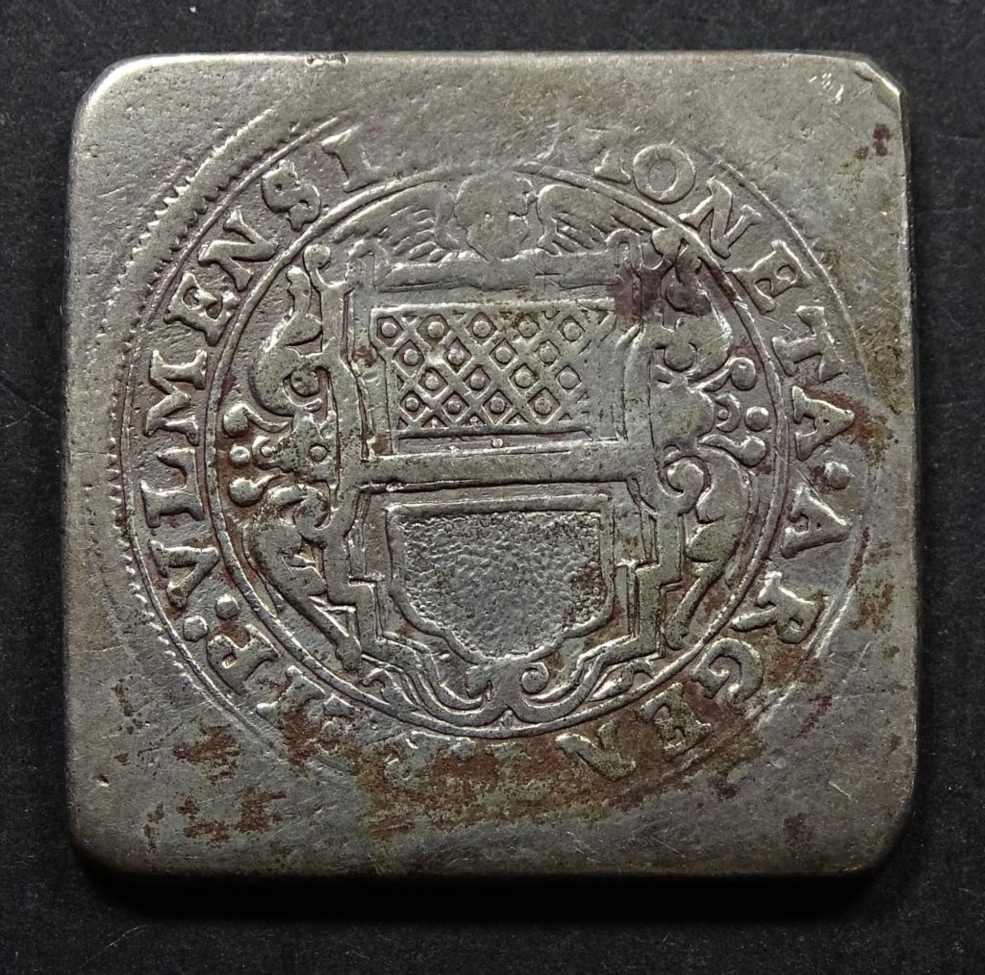 Seltene Medaille/Münze, 1704, Klippe,28,0x28,5mm, 14,3gr