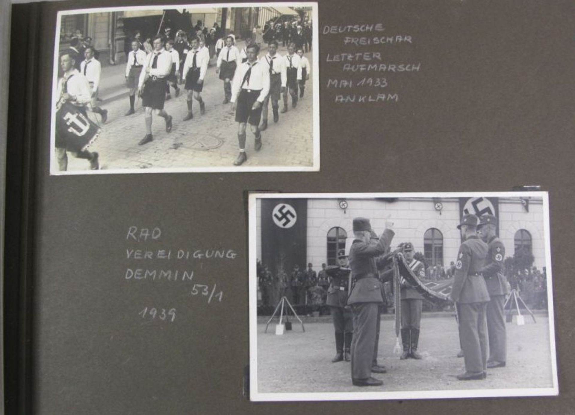 Fotoalbum mit überw. Privataufnahmen, einige wenige 3. Reich. - Bild 4 aus 7