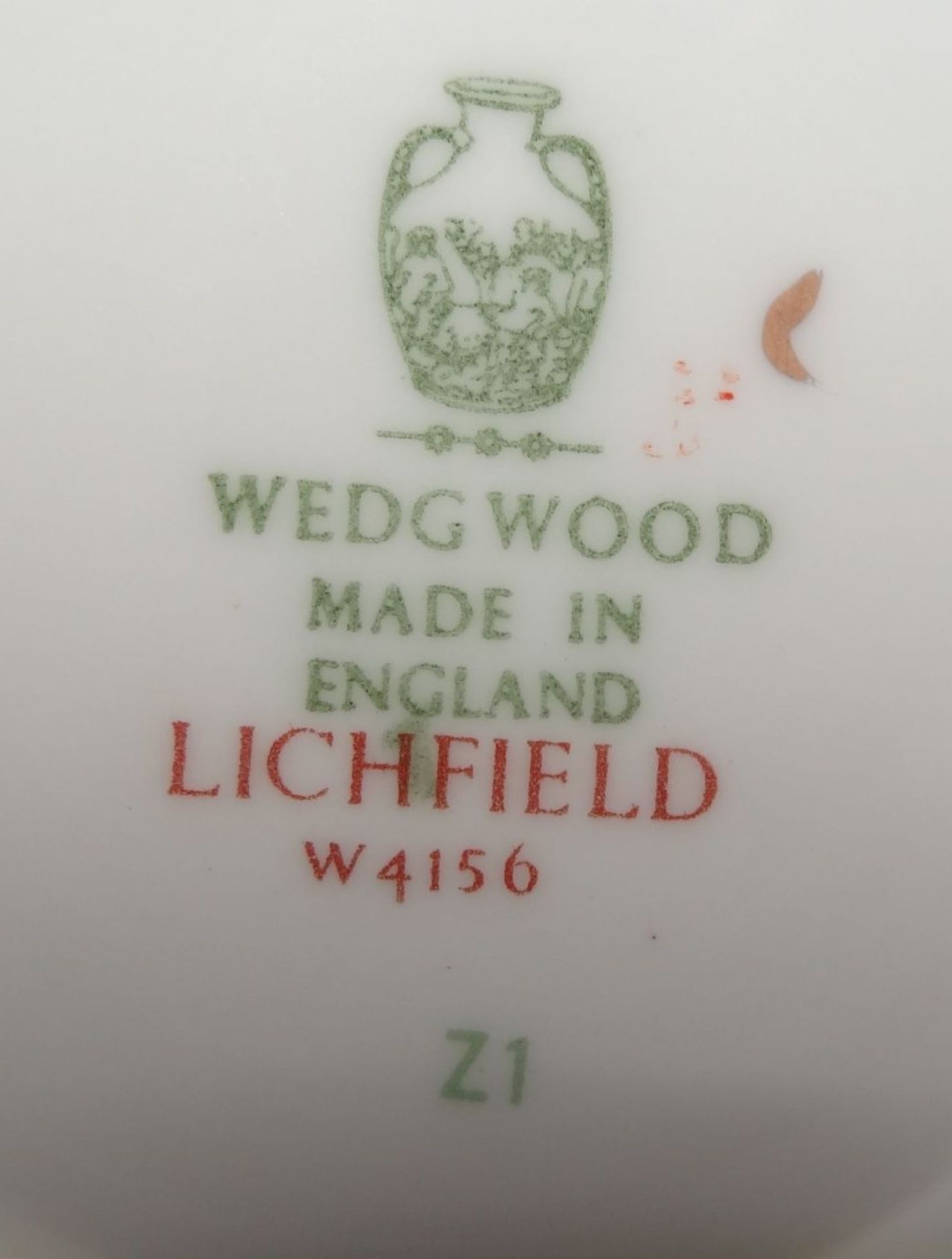 Kaffeeservice "Wedgwood" Lichfield, 27 Teile, kompl. für 6 Pers - Bild 5 aus 5