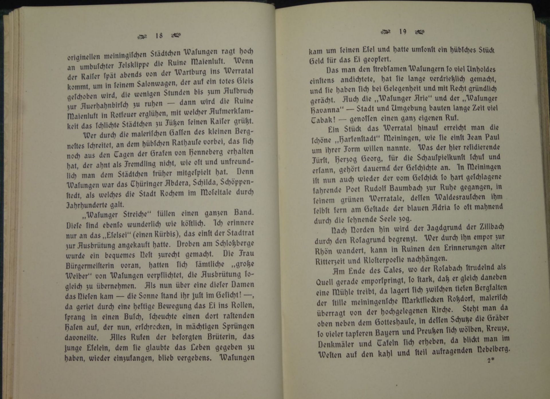 A.Trinius "Thüringer Land-Wanderbilder" um 1910, gut erhalte - Bild 3 aus 4