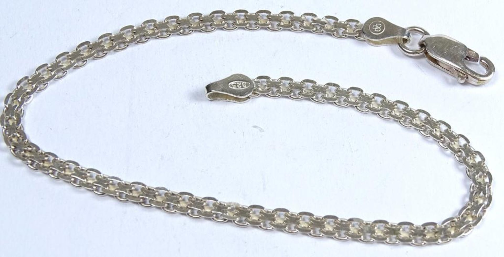 Armband,Silber -925- Italy,L- 20cm,b-3mm, 3,2gr.