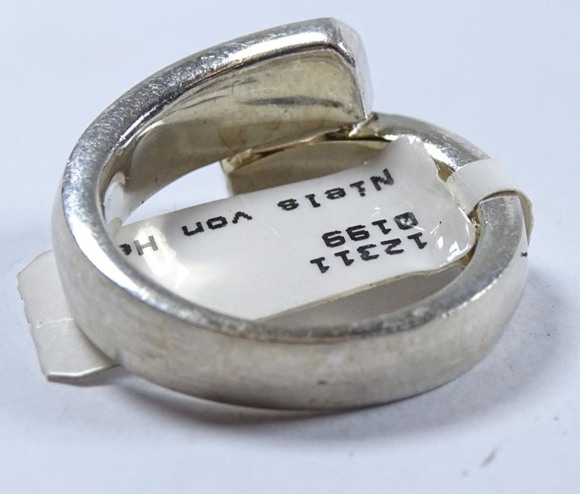 Massiver Silber Ring -925- 9,1gr., RG 55, Neu und ungetragen aus Juweliersauflösung, evtl. - Bild 4 aus 4