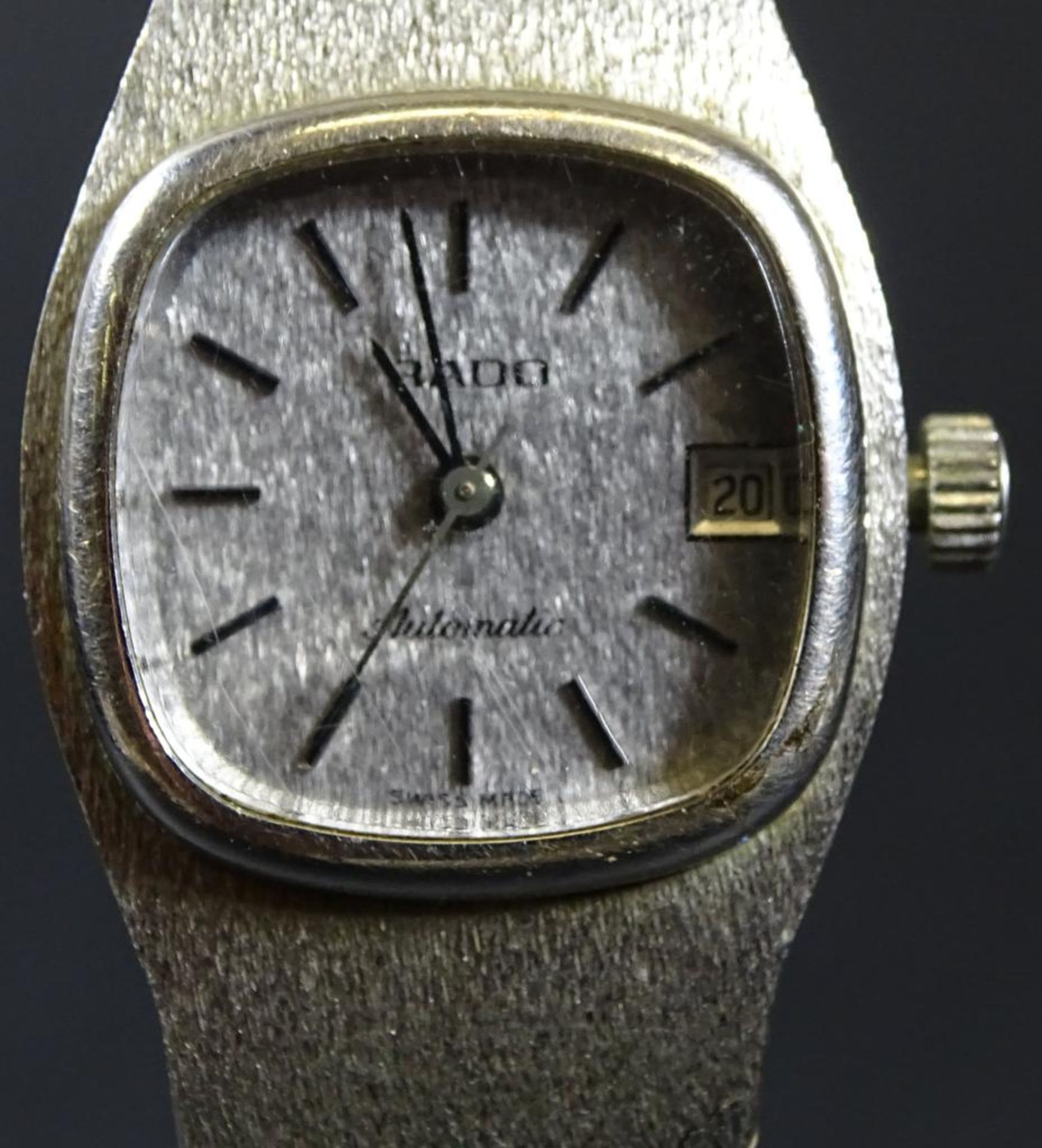 Damenarmbanduhr "RADO",automatic,Werk läuft,Edelstahl,leichte Tragepuren,L_18c - Bild 2 aus 7