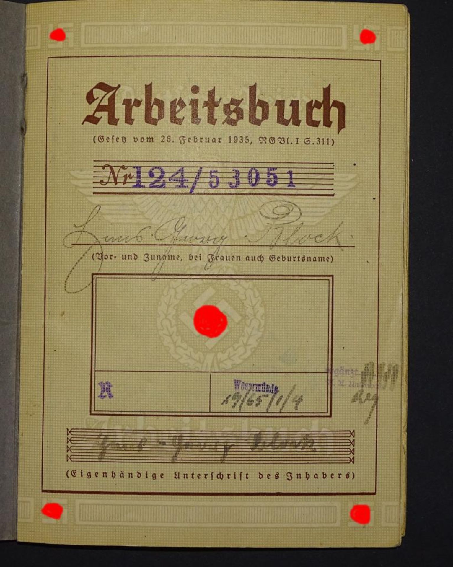 Arbeitsbuch - Deutsches Reich - Bild 2 aus 5