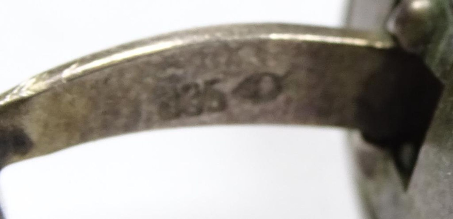 Bernstein Schmuck, Silber, 1x Fischland,Ringe RG 54 u. 56, Anhänger d- 36mm,ges.gew.32,2gr - Bild 8 aus 8