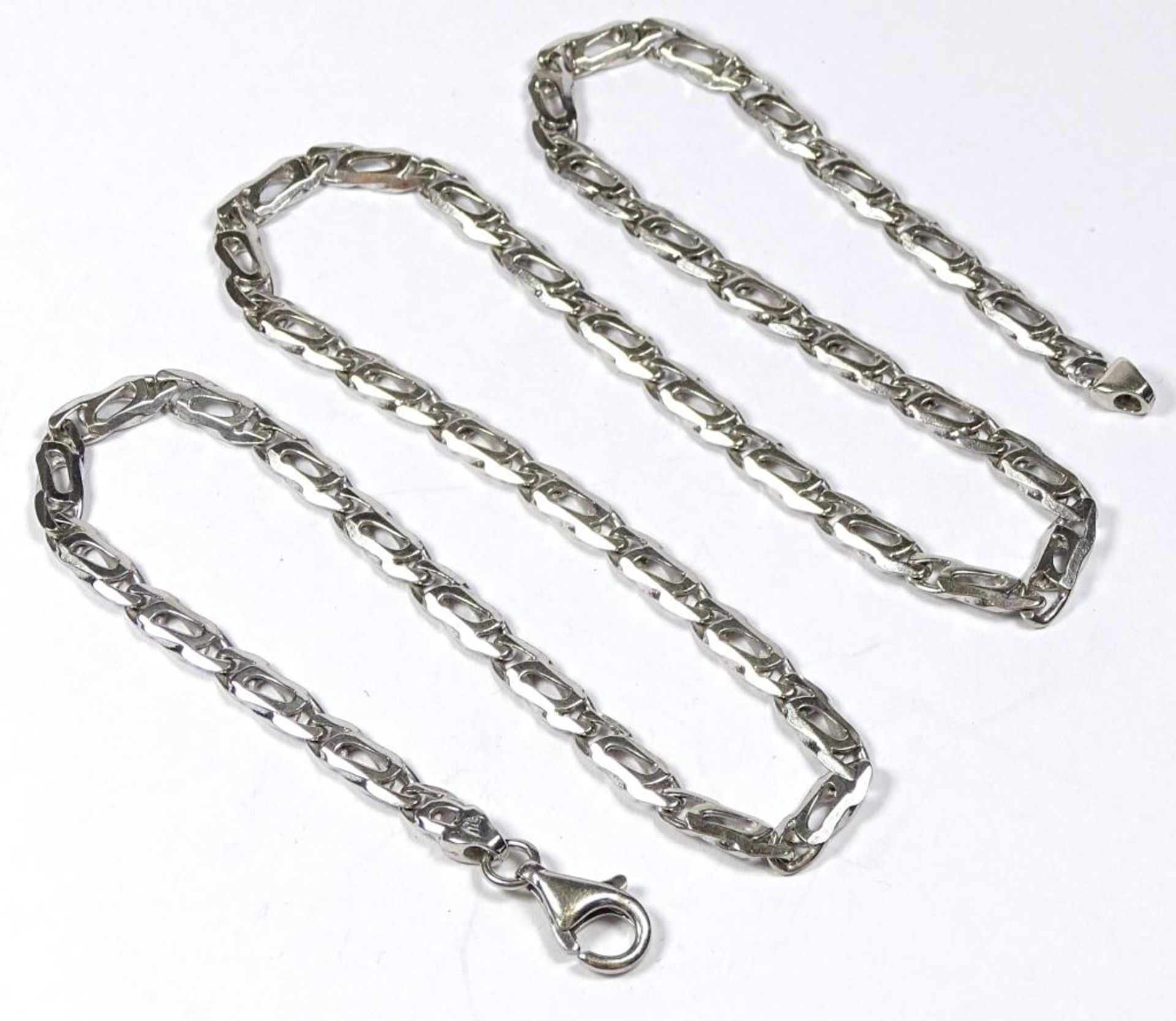 Herren Halskette Silber 925er,L- 51cm,gew. 20,7gr.,b-4mm